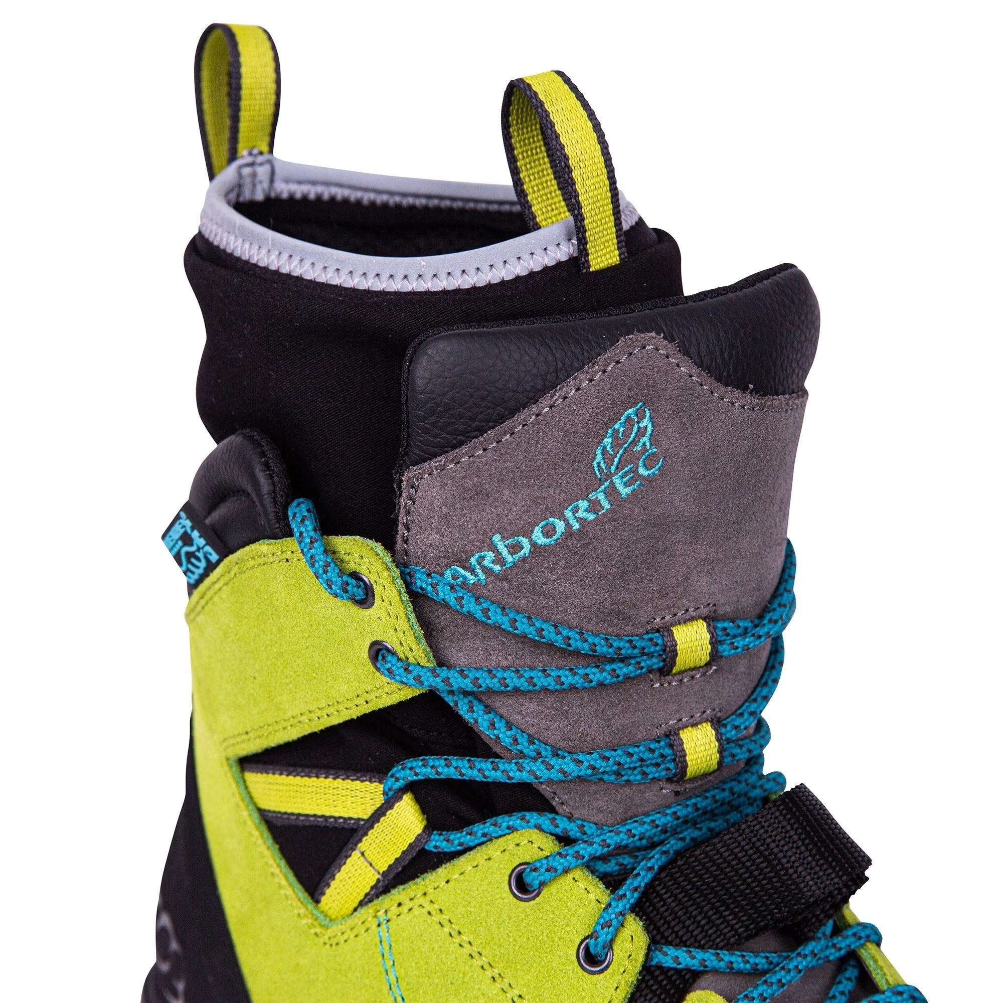 AT34000 Kayo Chainsaw Protective Climbing Boots – Lime - Image 4
