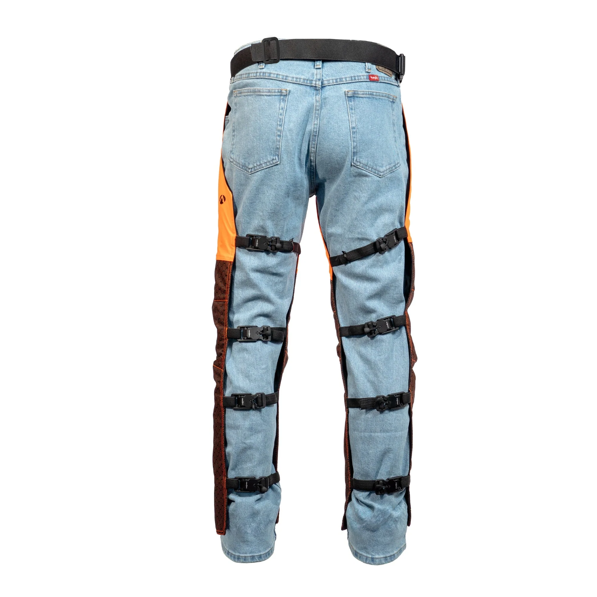 AT4009(US) Arbortec Chainsaw Chaps Front Protection - Orange - Image 3