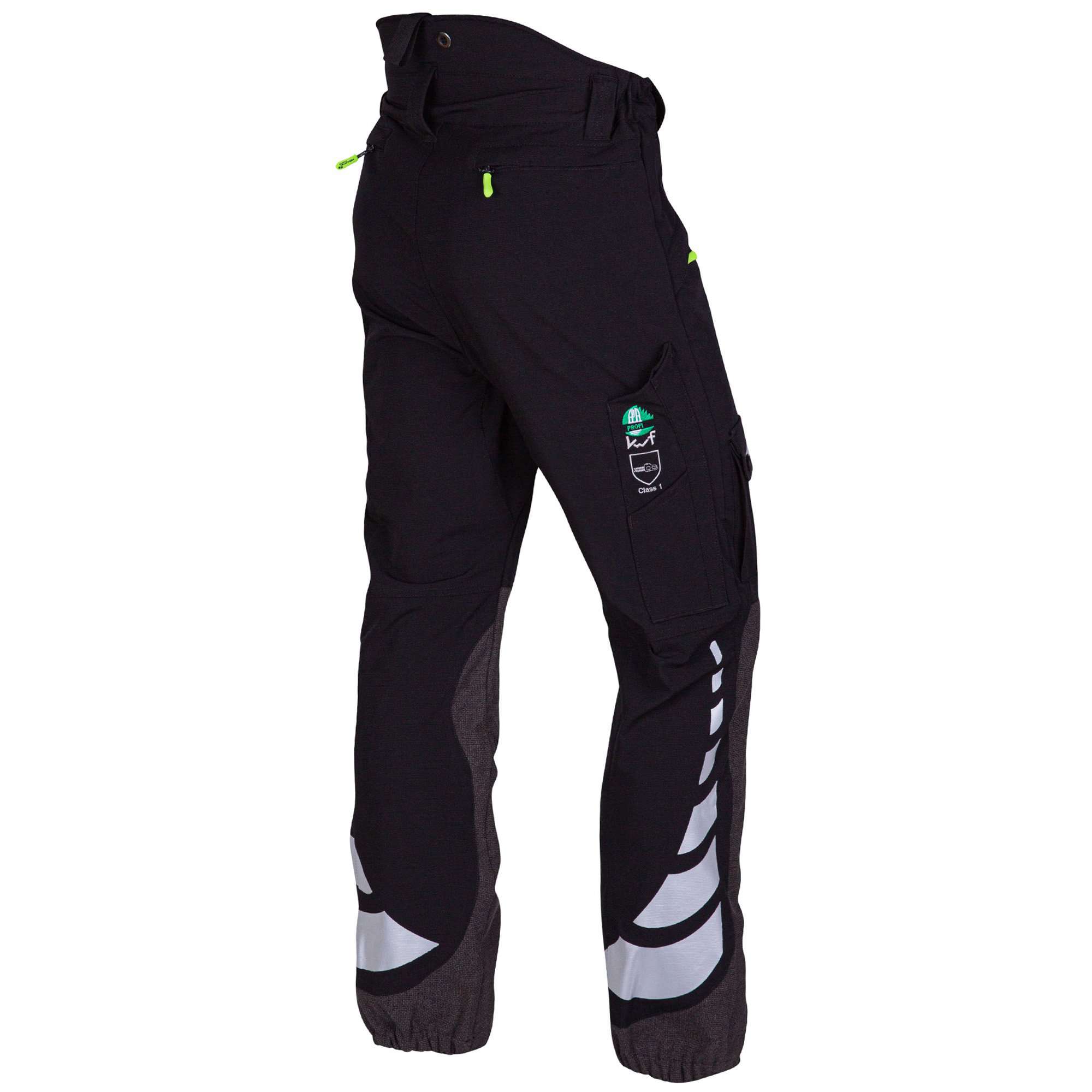 AT4010 Breatheflex Chainsaw Trousers Design A Class 1 - Black - Image 4