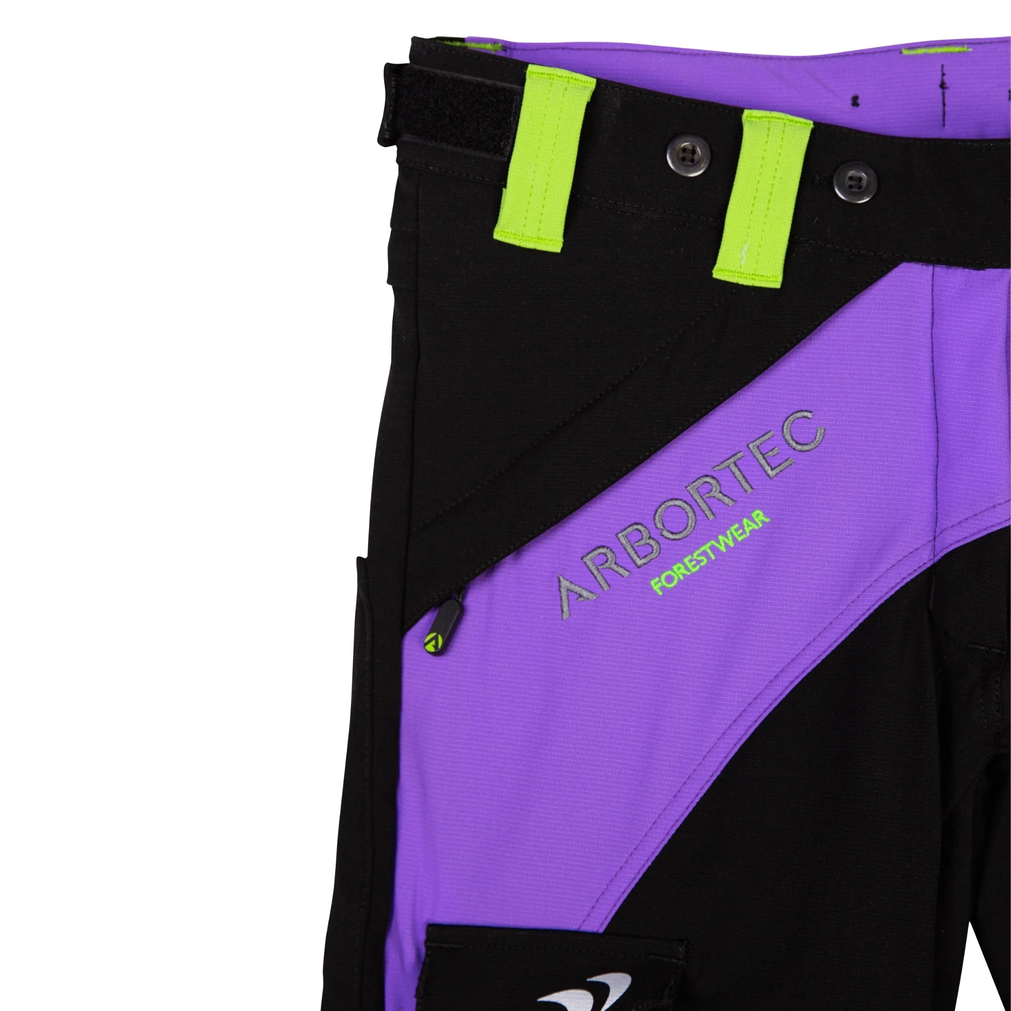 AT4010(F) Breatheflex Chainsaw trousers  Female Design A Class 1 - Purple - Image 5