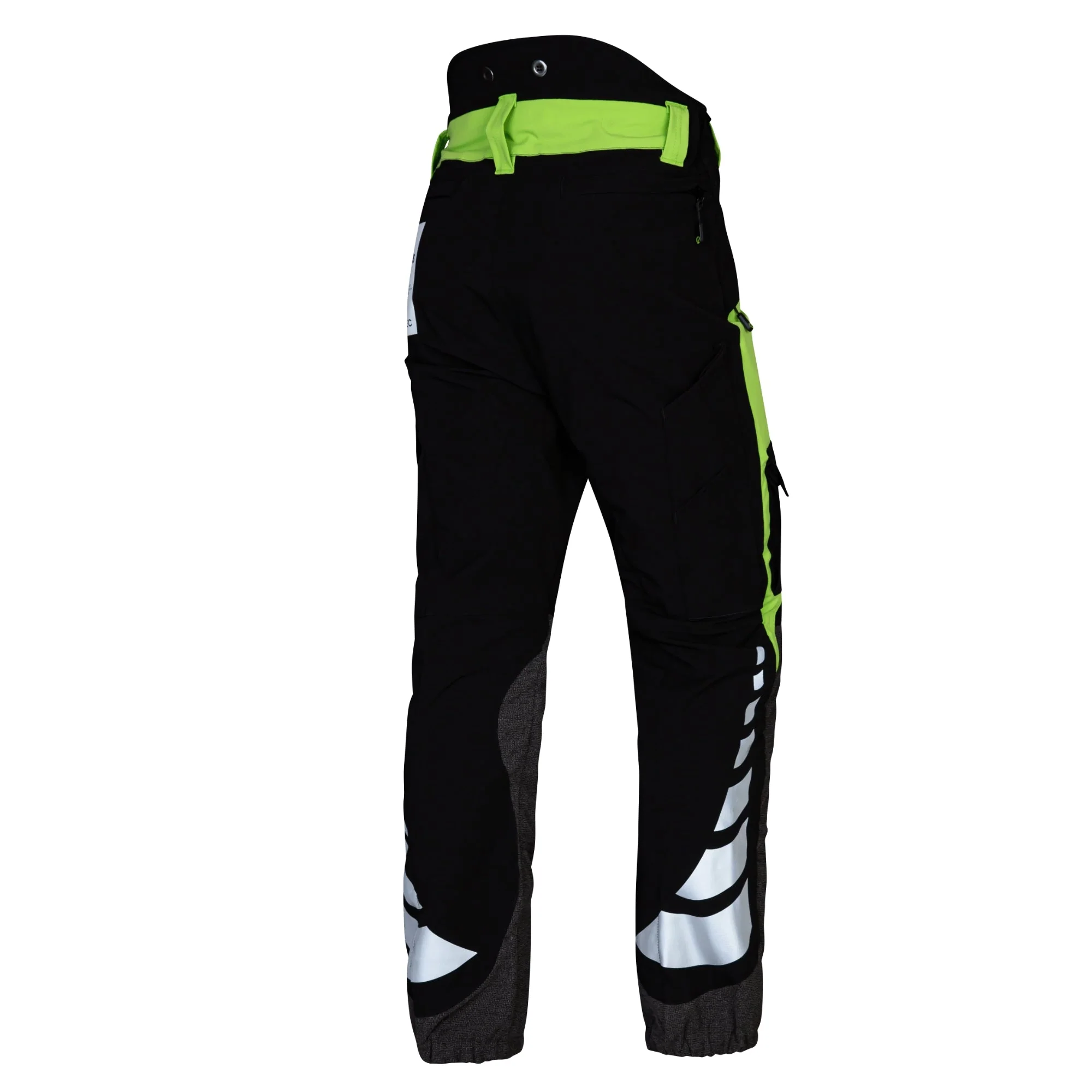 AT4015 Breatheflex Chainsaw Trousers Design A Plus Class 1 - Lime - Image 4