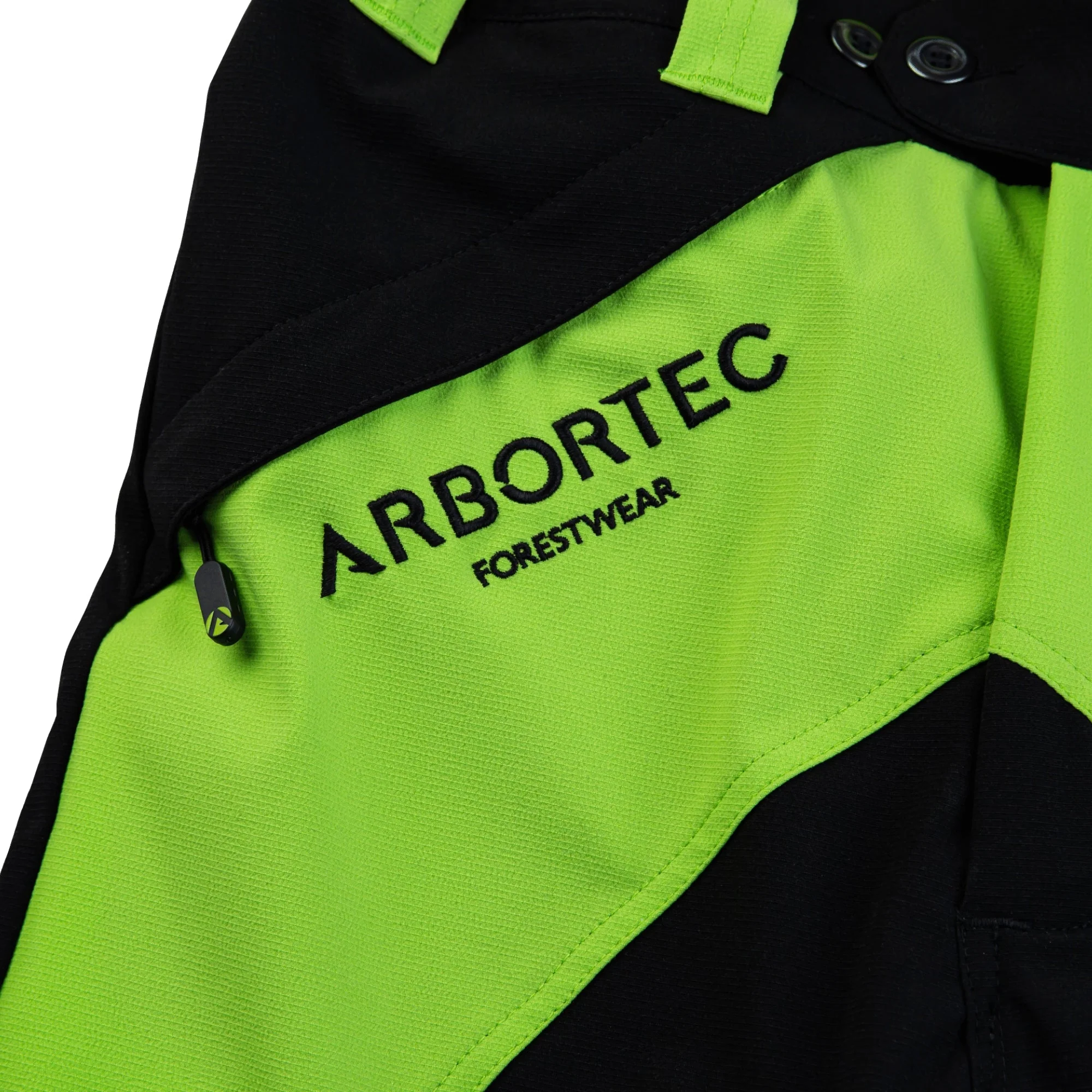 AT4015 Breatheflex Chainsaw Trousers Design A Plus Class 1 - Lime - Image 9