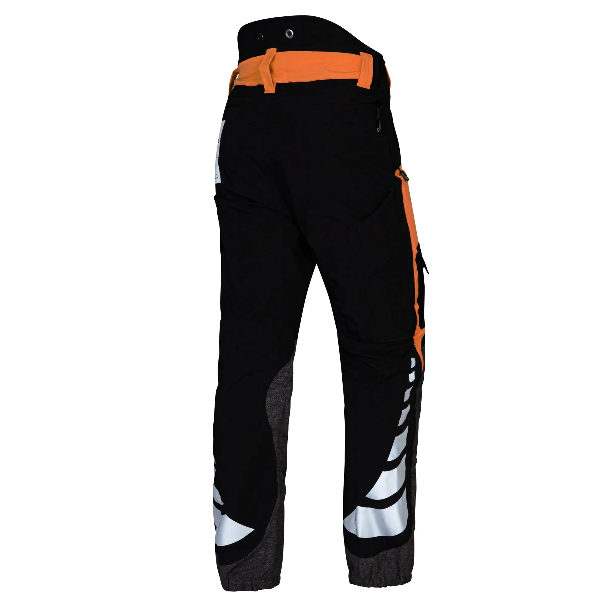 AT4010(US) Breatheflex Chainsaw Pants UL Rated - Orange/Black - Image 4