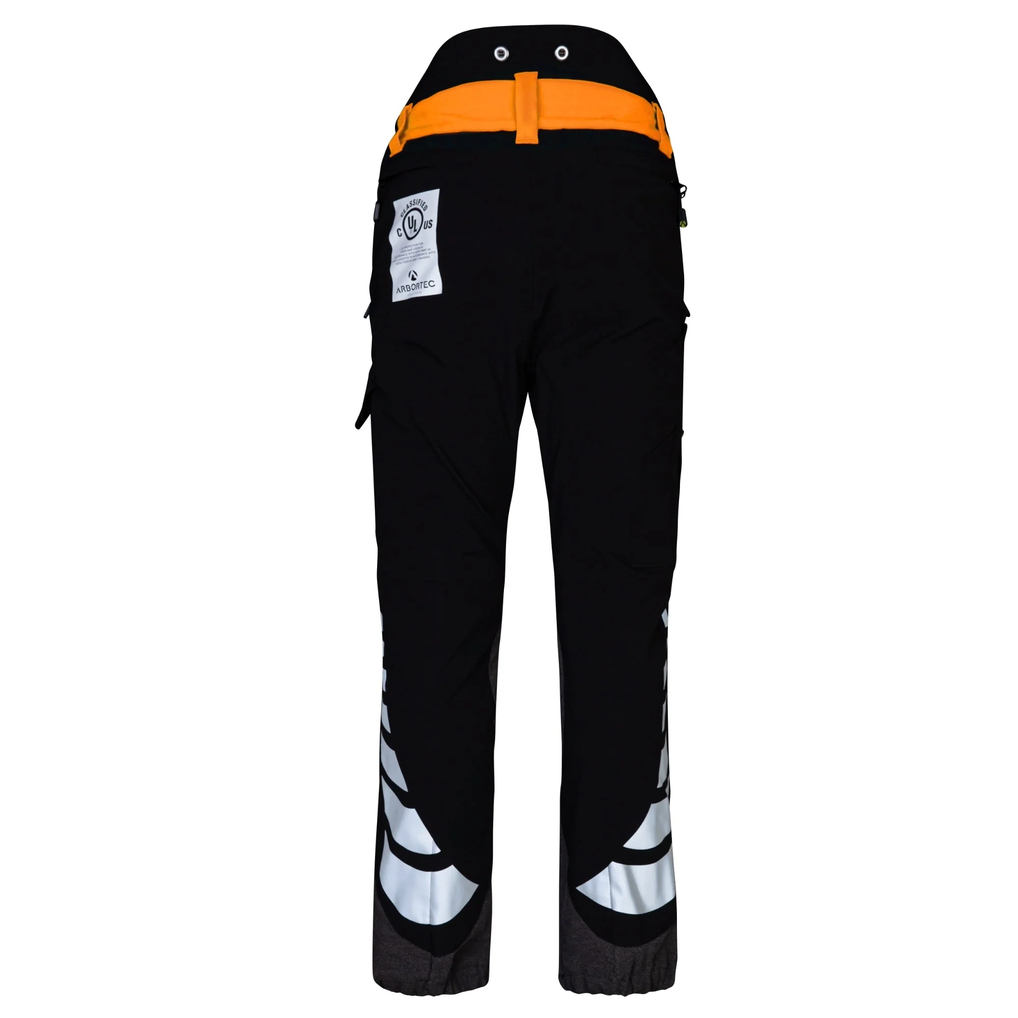 AT4010(US) Breatheflex Chainsaw Pants UL Rated - Orange/Black - Image 5