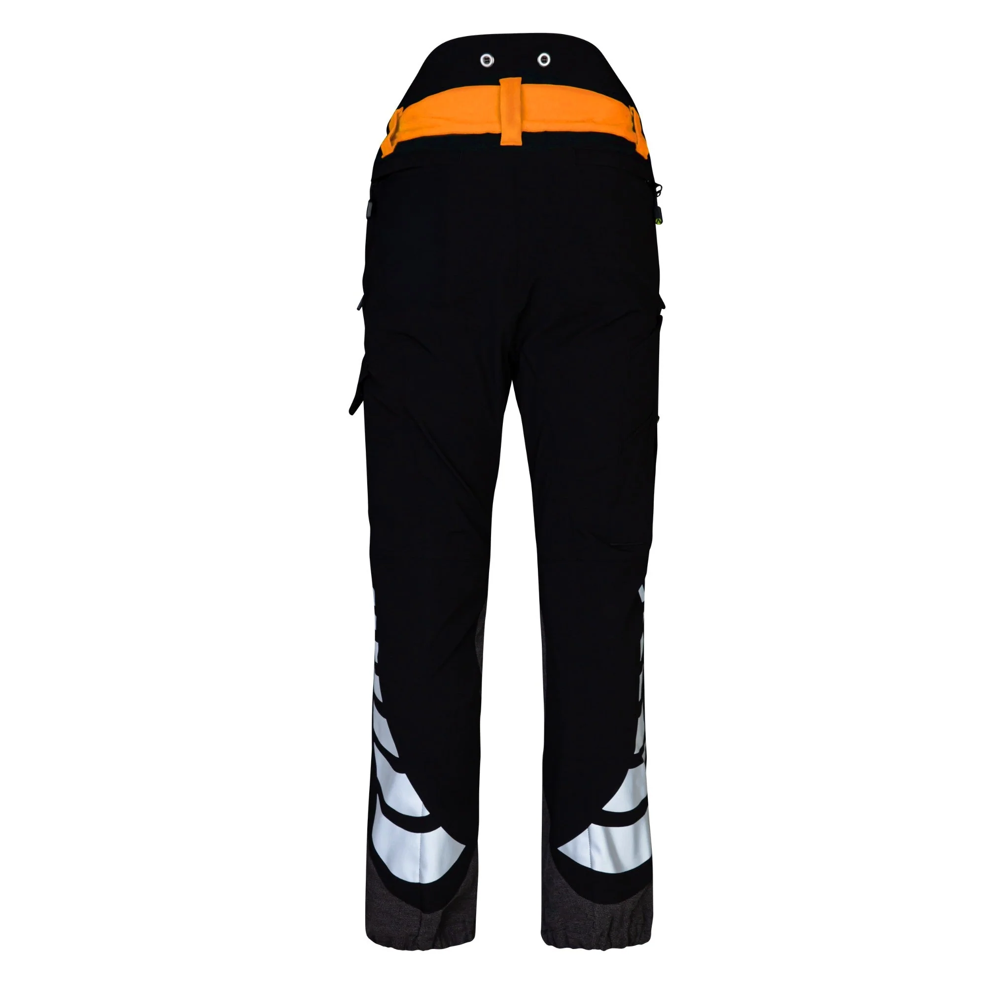 AT4050 Breatheflex Chainsaw Trousers Design C Class 1 - Orange - Image 4