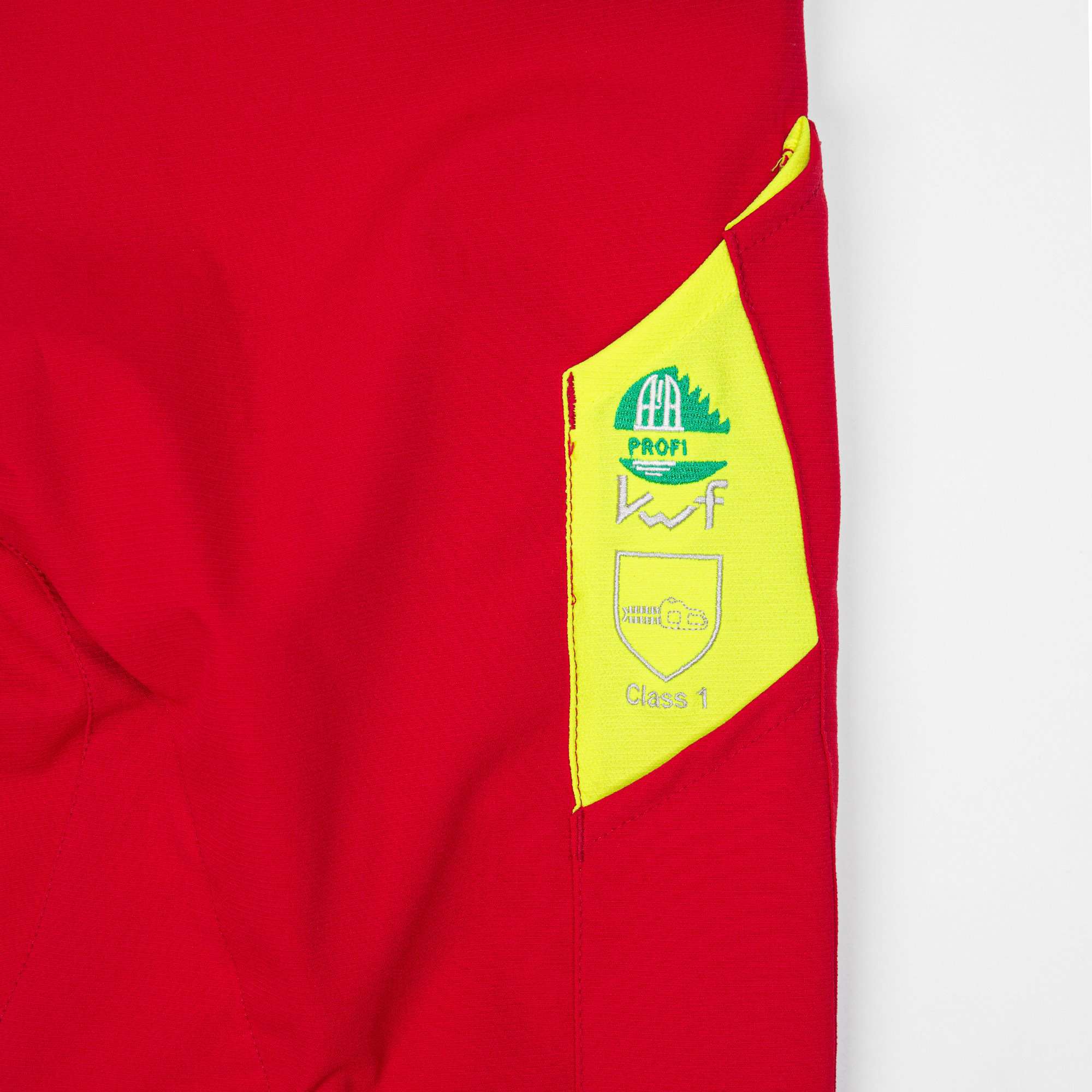 AT4050 Breatheflex Chainsaw Trousers Design C Class 1 - Red - Image 10