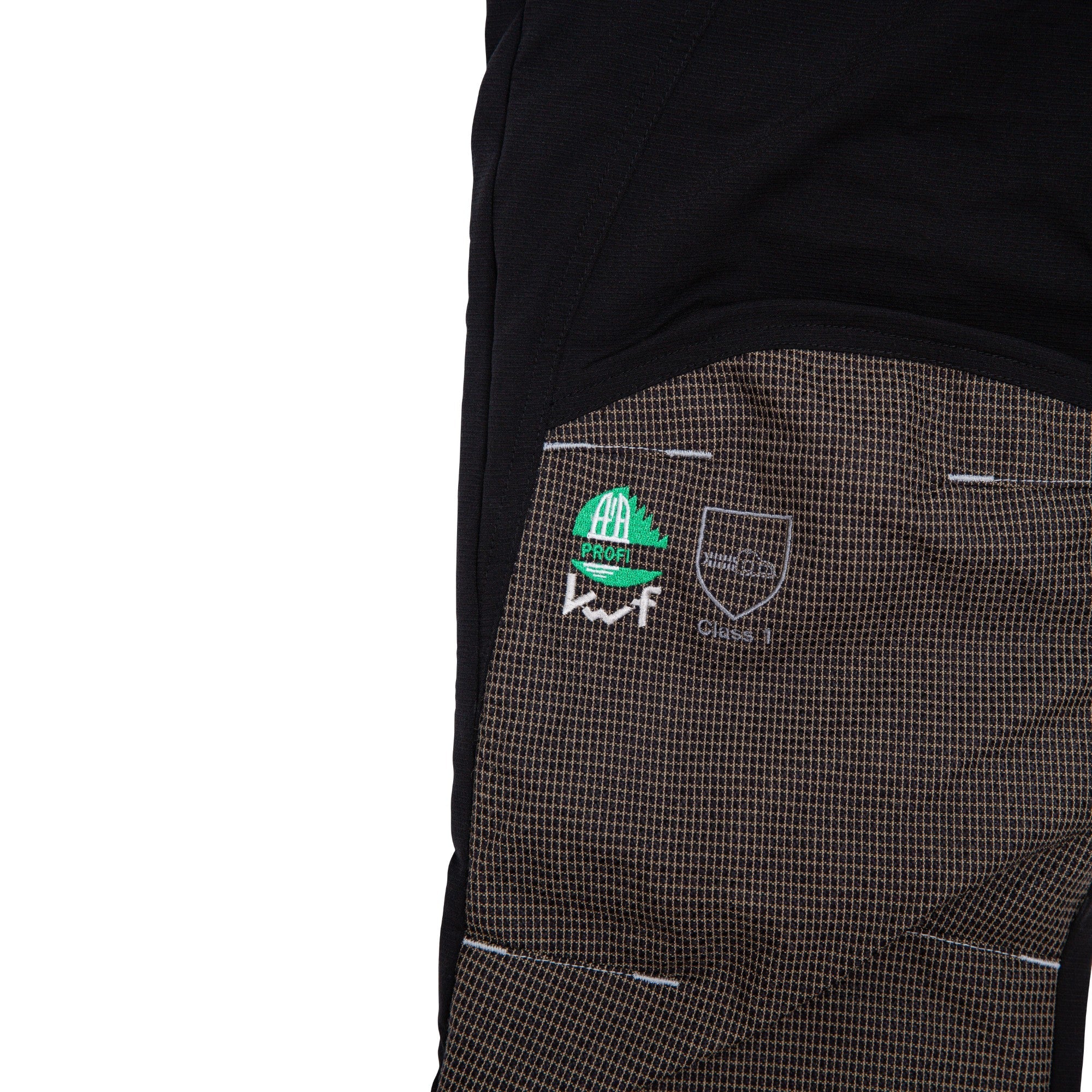 AT4060 Breatheflex Pro Chainsaw Trousers Design A Class 1 - Black - Image 8