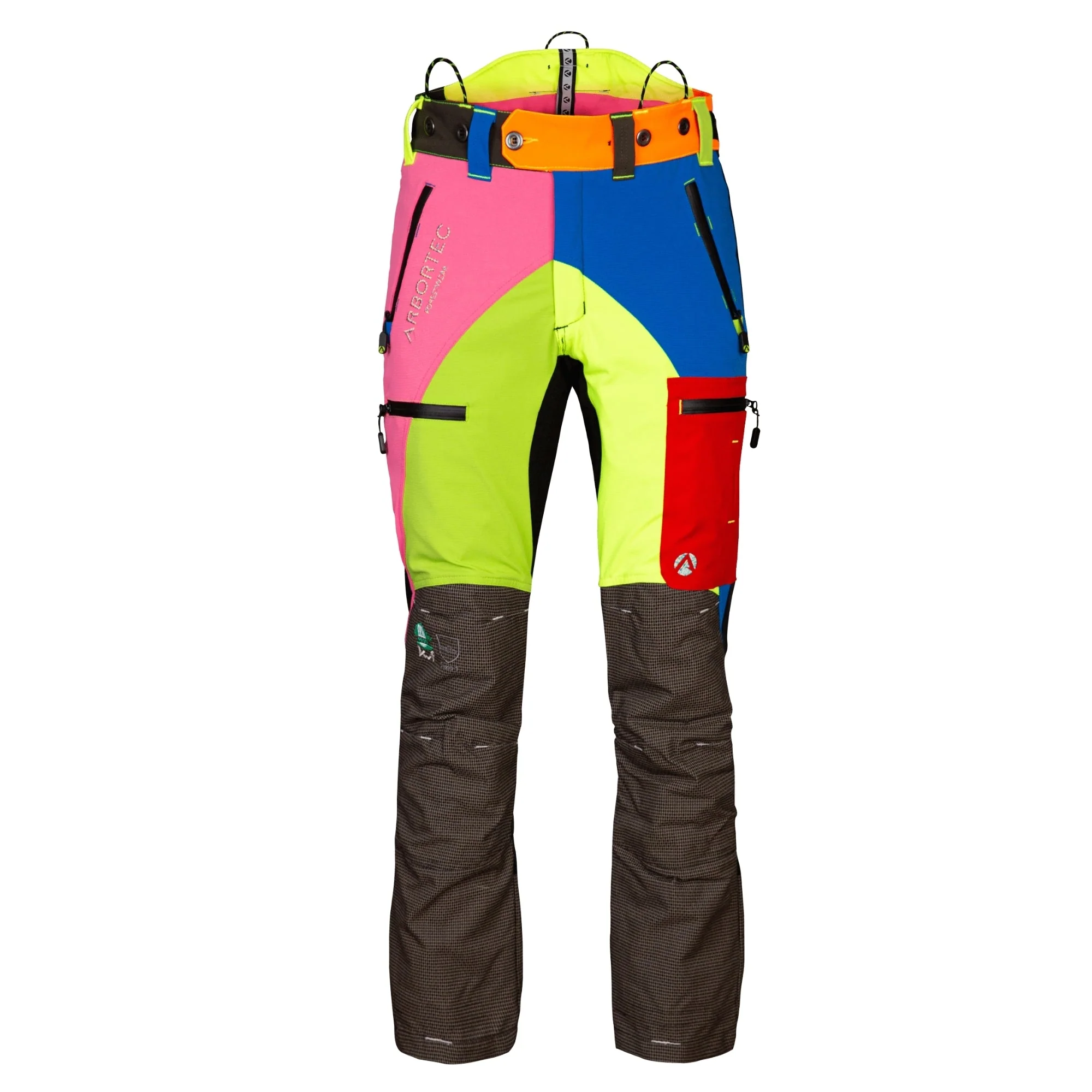 AT4060 Breatheflex Pro Chainsaw Trousers Design A Class 1 - Multi Colour - Image 3