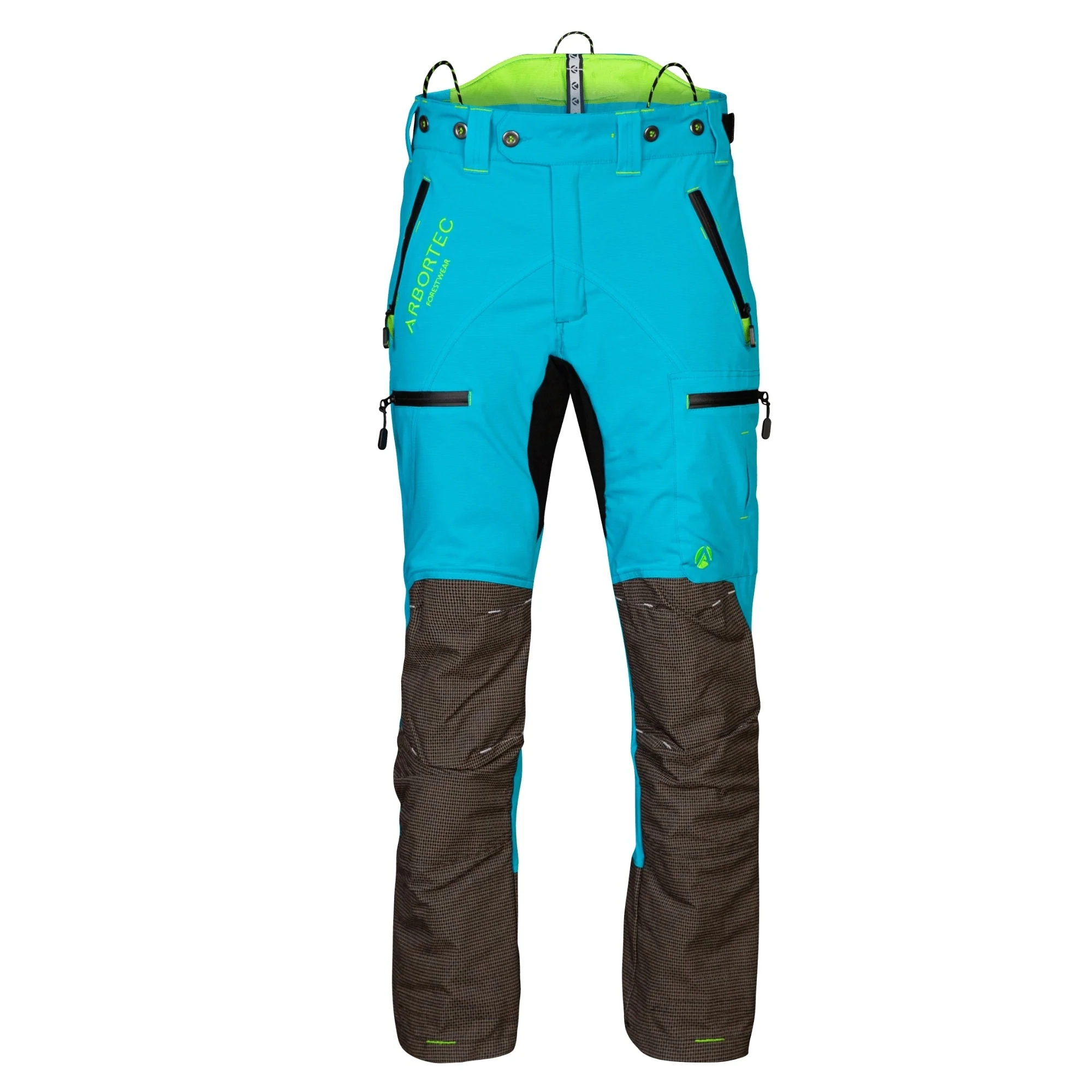 AT4060(US) Breatheflex Pro Chainsaw Pants UL Rated - Aqua - Image 3