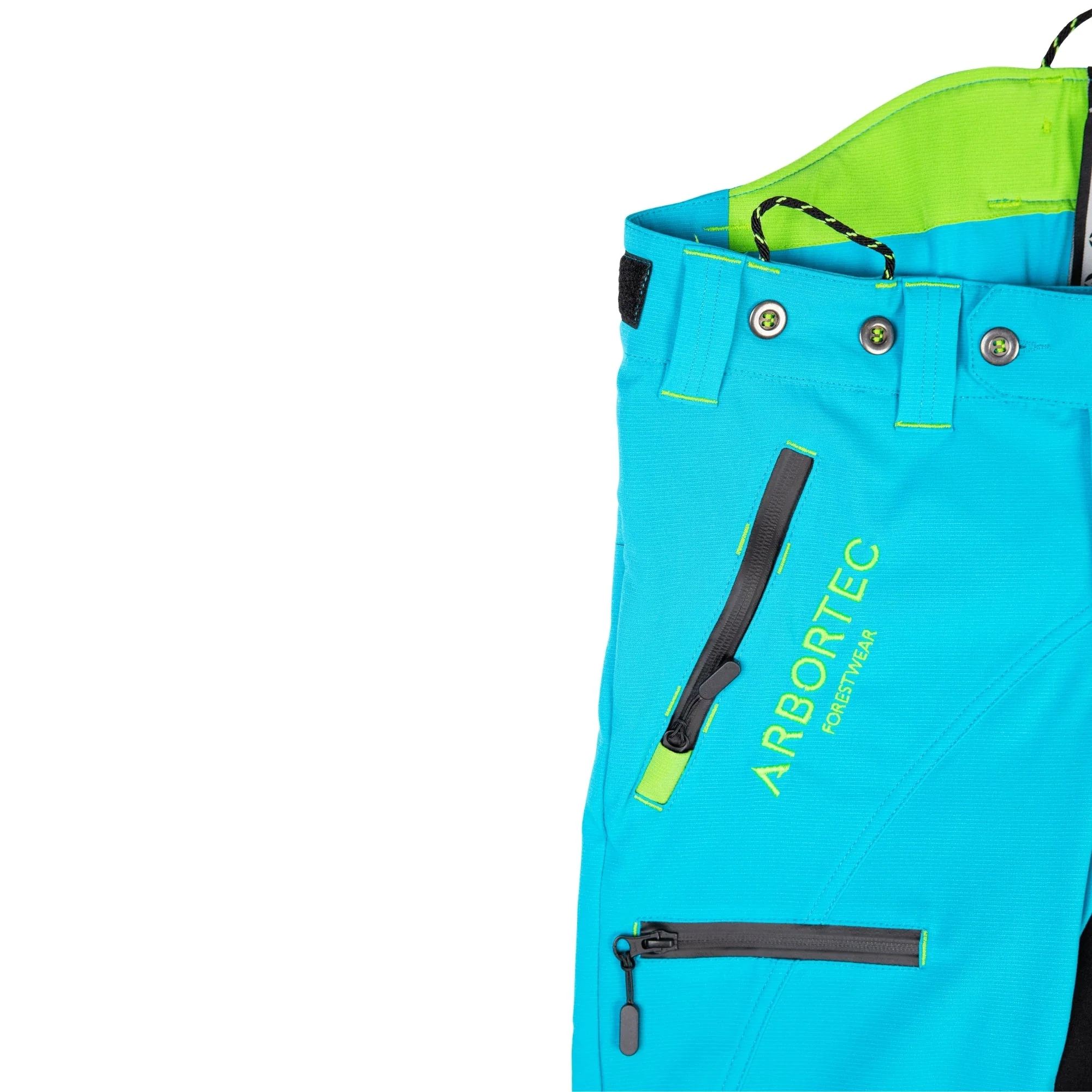 AT4060(US) Breatheflex Pro Chainsaw Pants UL Rated - Aqua - Image 4