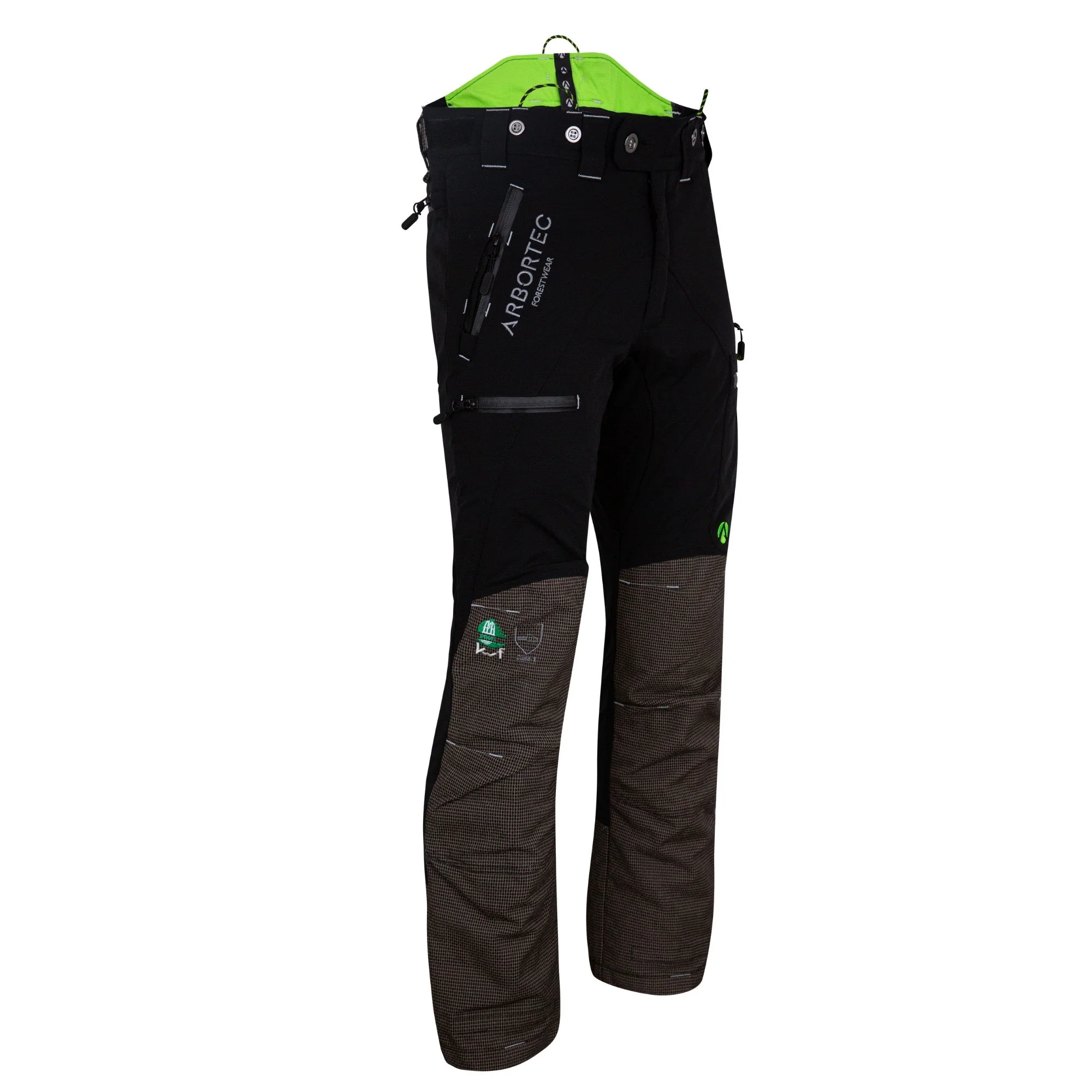 AT4060(US) Breatheflex Pro Chainsaw Pants UL Rated - Black - Image 3