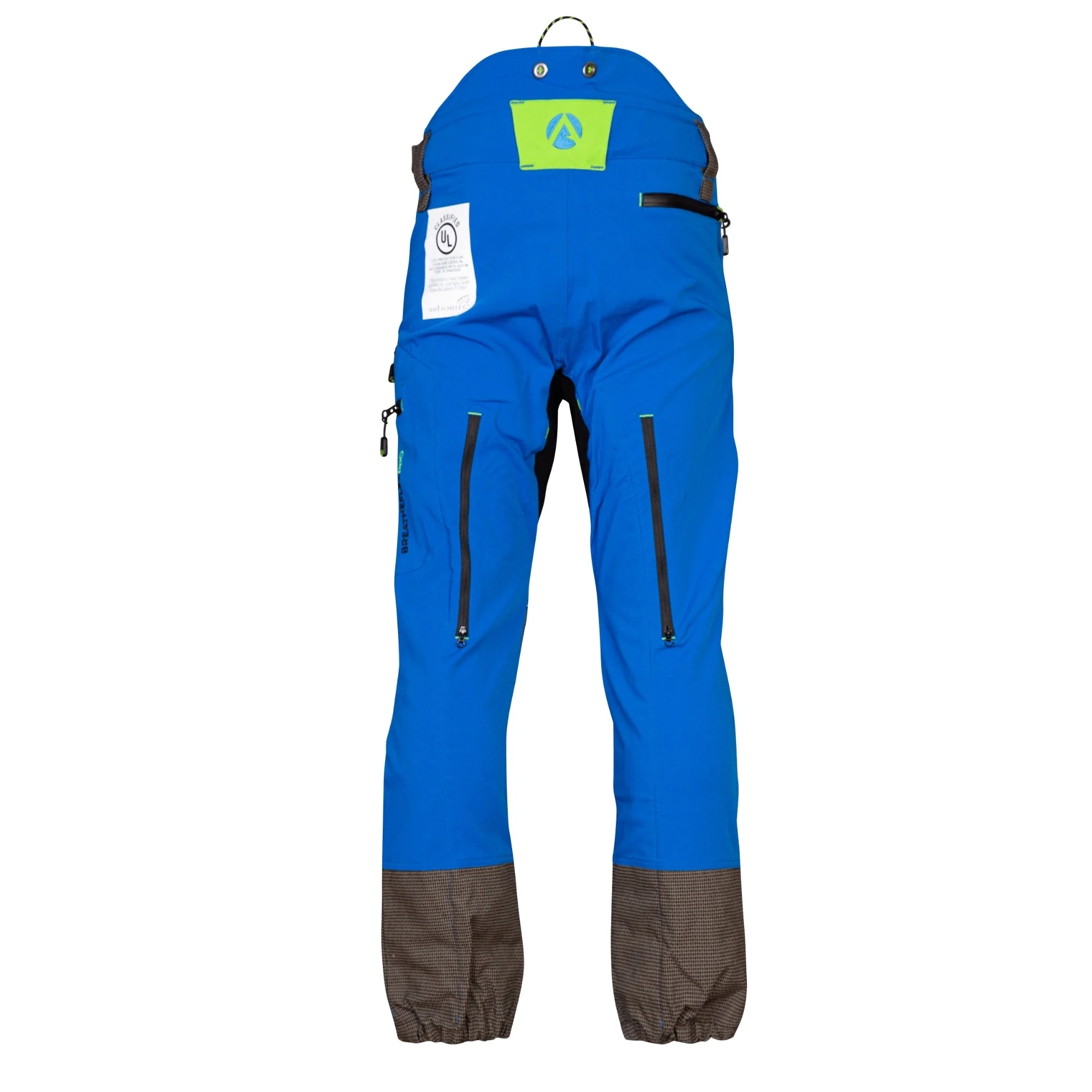 AT4060(US) Breatheflex Pro Chainsaw Pants UL Rated - Blue - Image 3