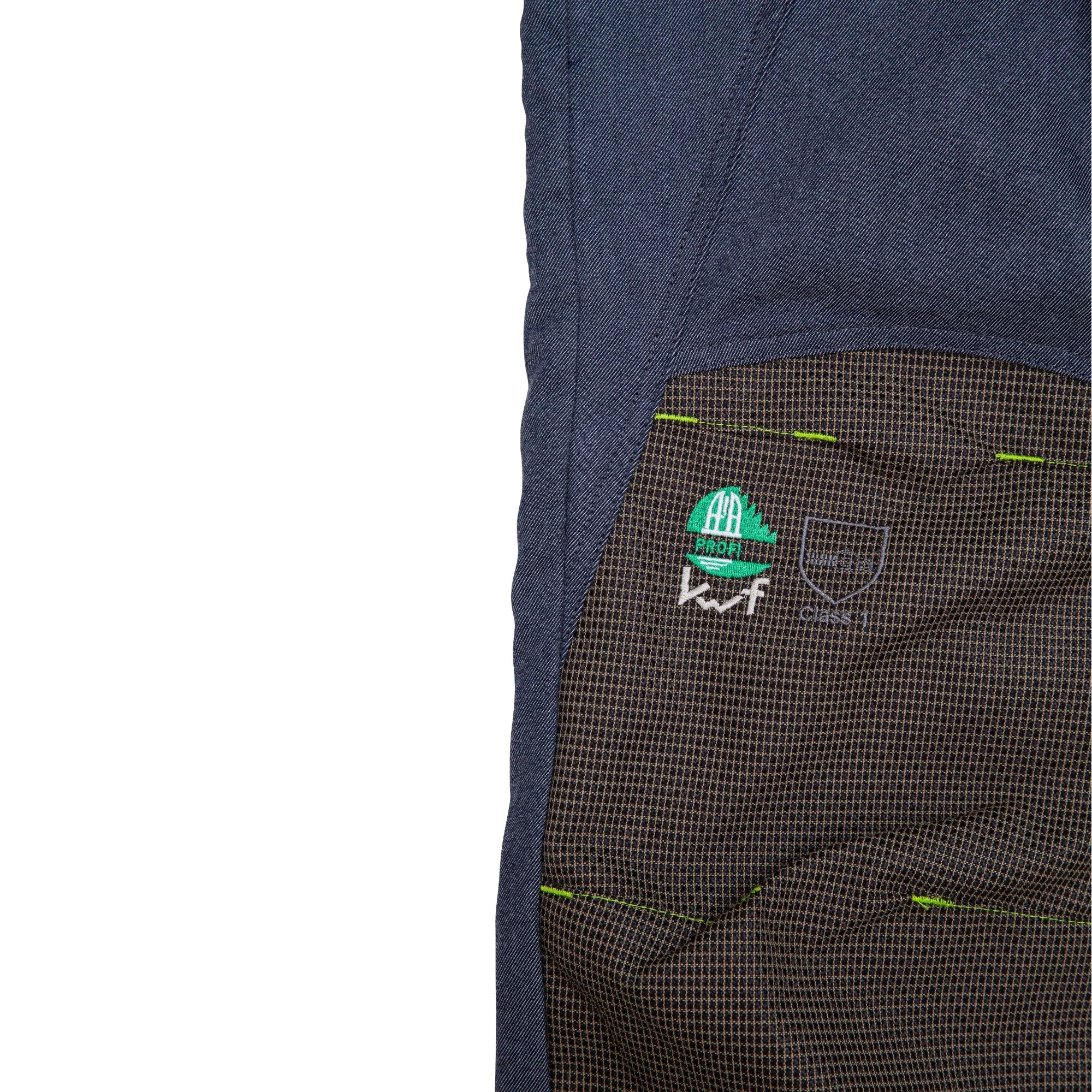 AT4060 Breatheflex Pro Chainsaw Trousers Design A Class 1 Legacy - Denim Blue - Image 9
