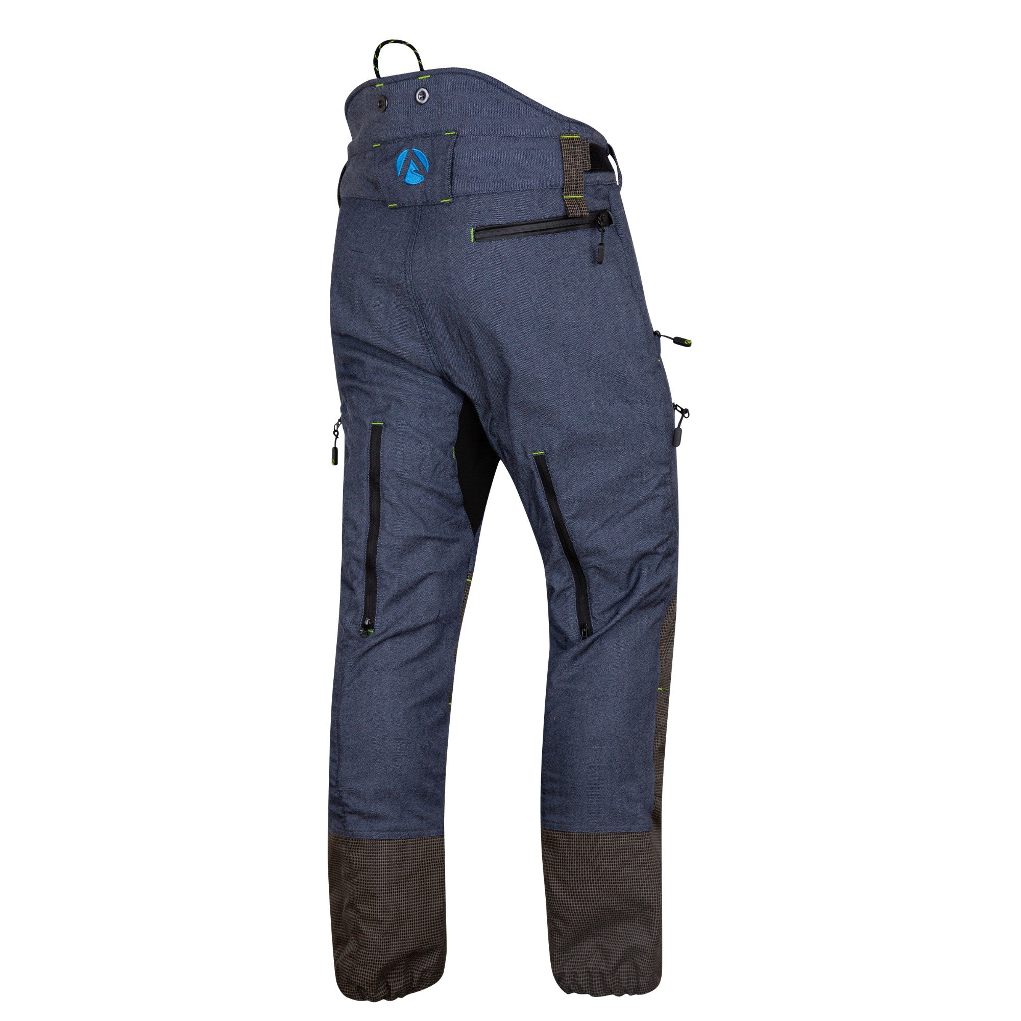AT4060 Breatheflex Pro Chainsaw Trousers Design A Class 1 Legacy - Denim Blue - Image 3