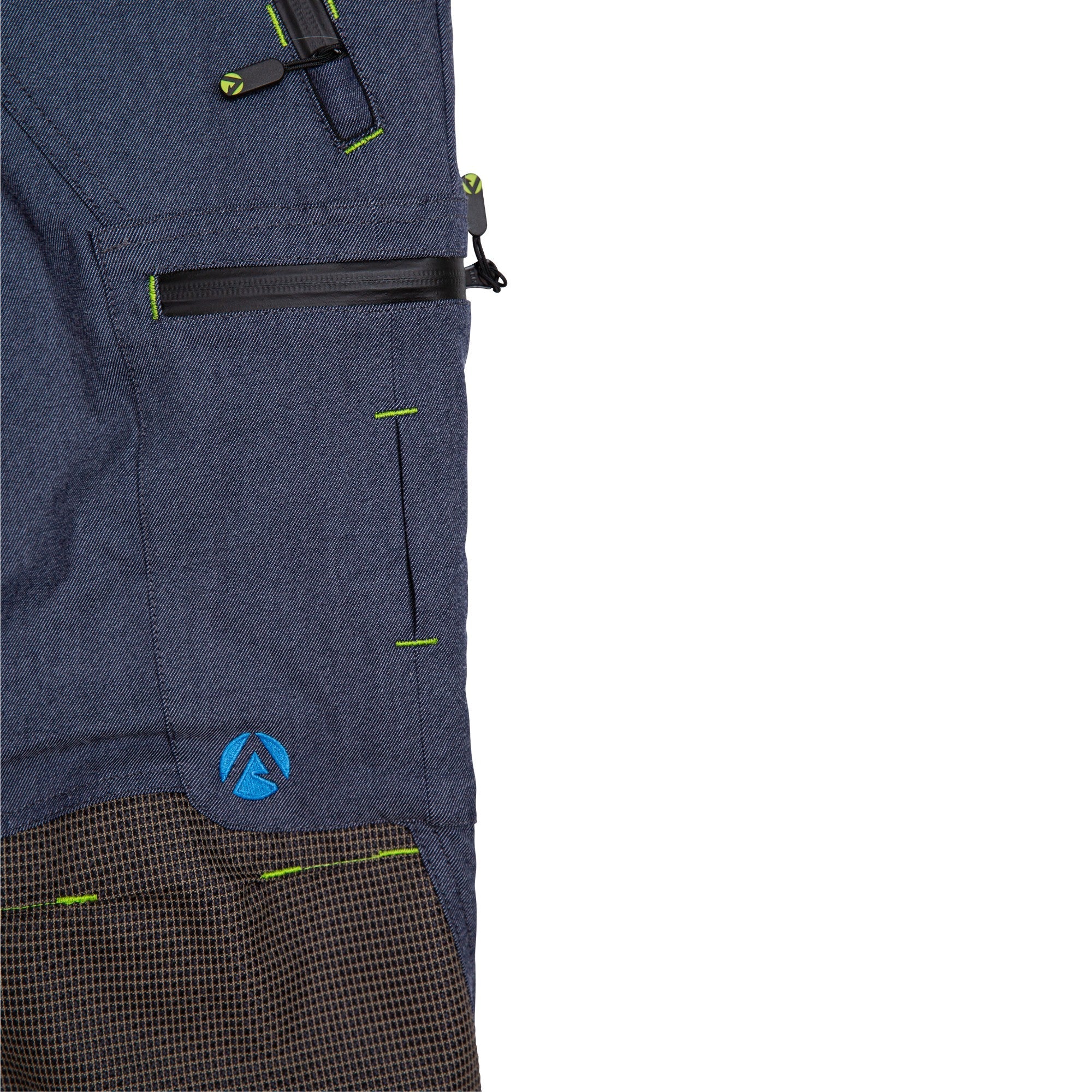 AT4060 Breatheflex Pro Chainsaw Trousers Design A Class 1 Legacy - Denim Blue - Image 10