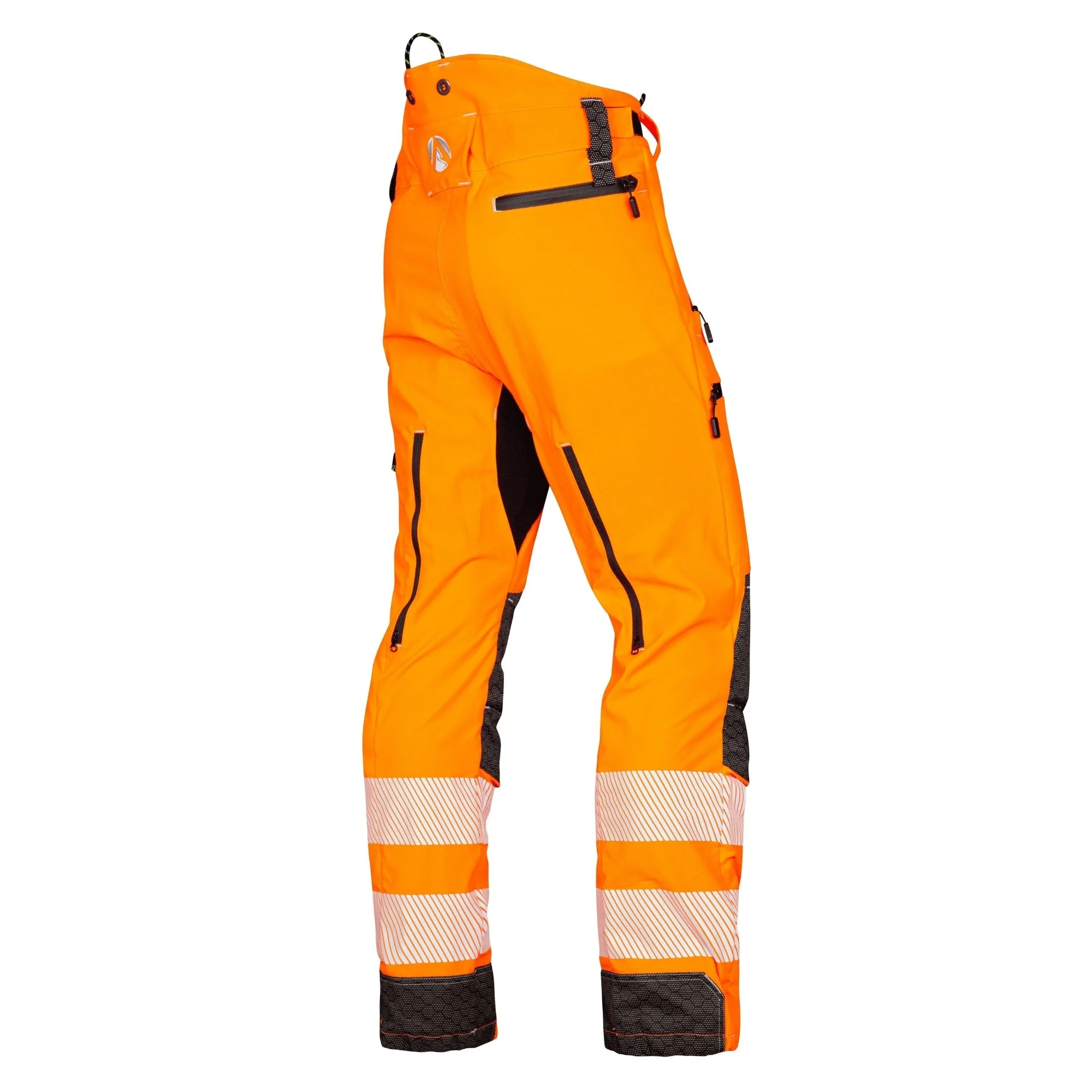 AT4060(US) Breatheflex Pro Chainsaw Pants UL Rated - Hi-Vis Orange - Image 3
