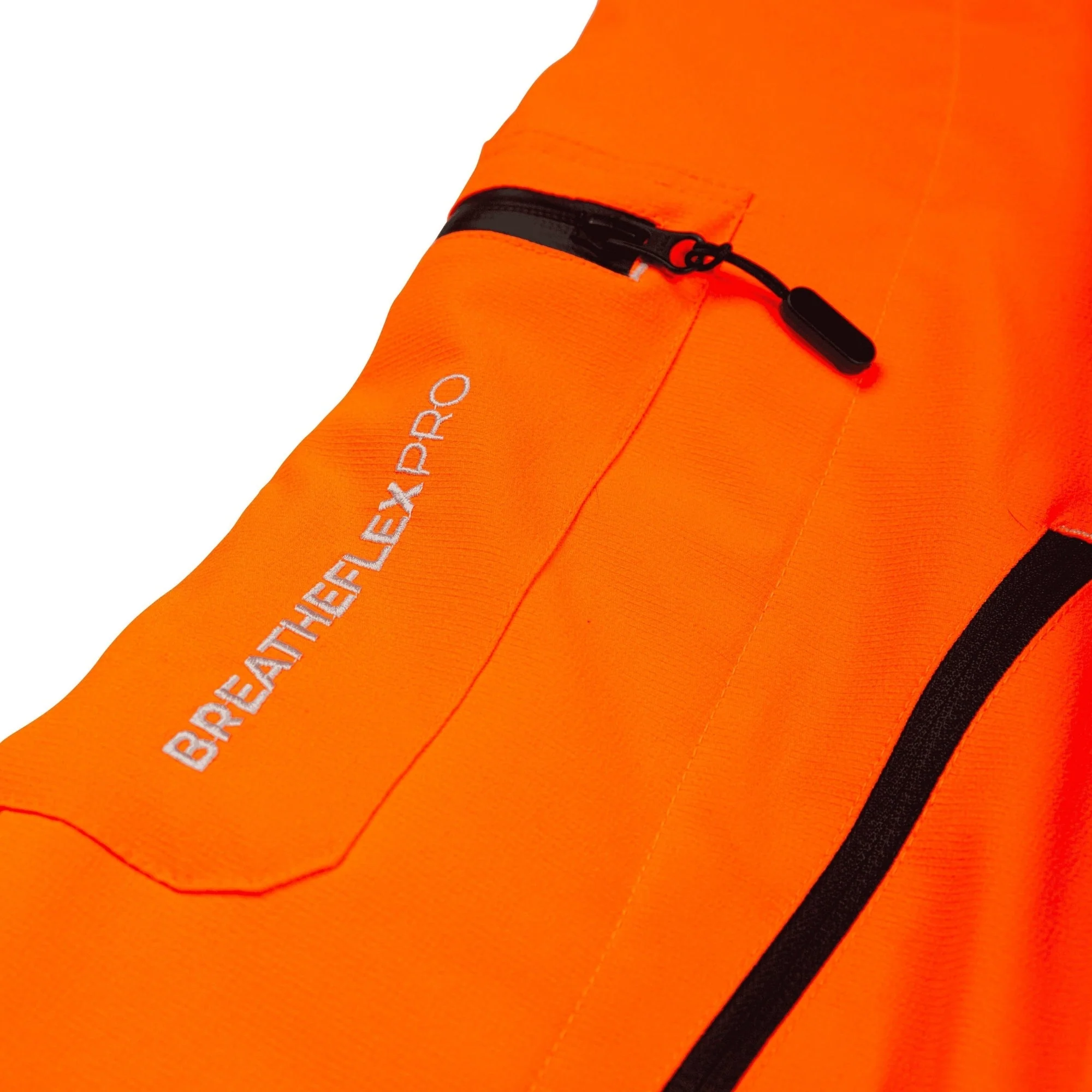 AT4060(US) Breatheflex Pro Chainsaw Pants UL Rated - Hi-Vis Orange - Image 5