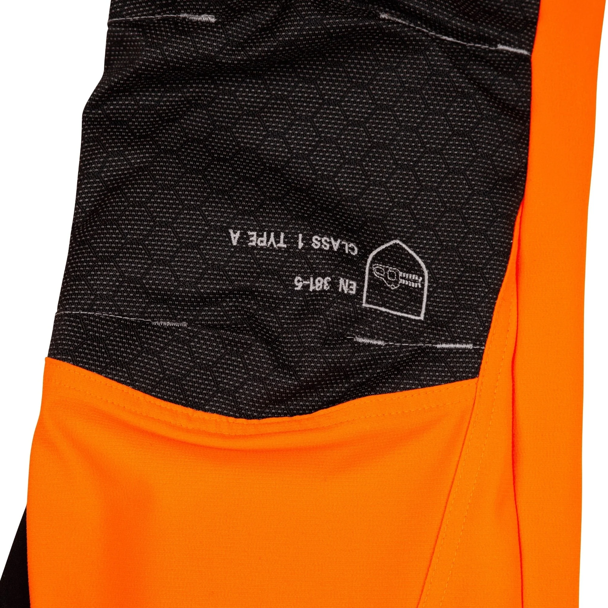 AT4060(US) Breatheflex Pro Chainsaw Pants UL Rated - Hi-Vis Orange - Image 6