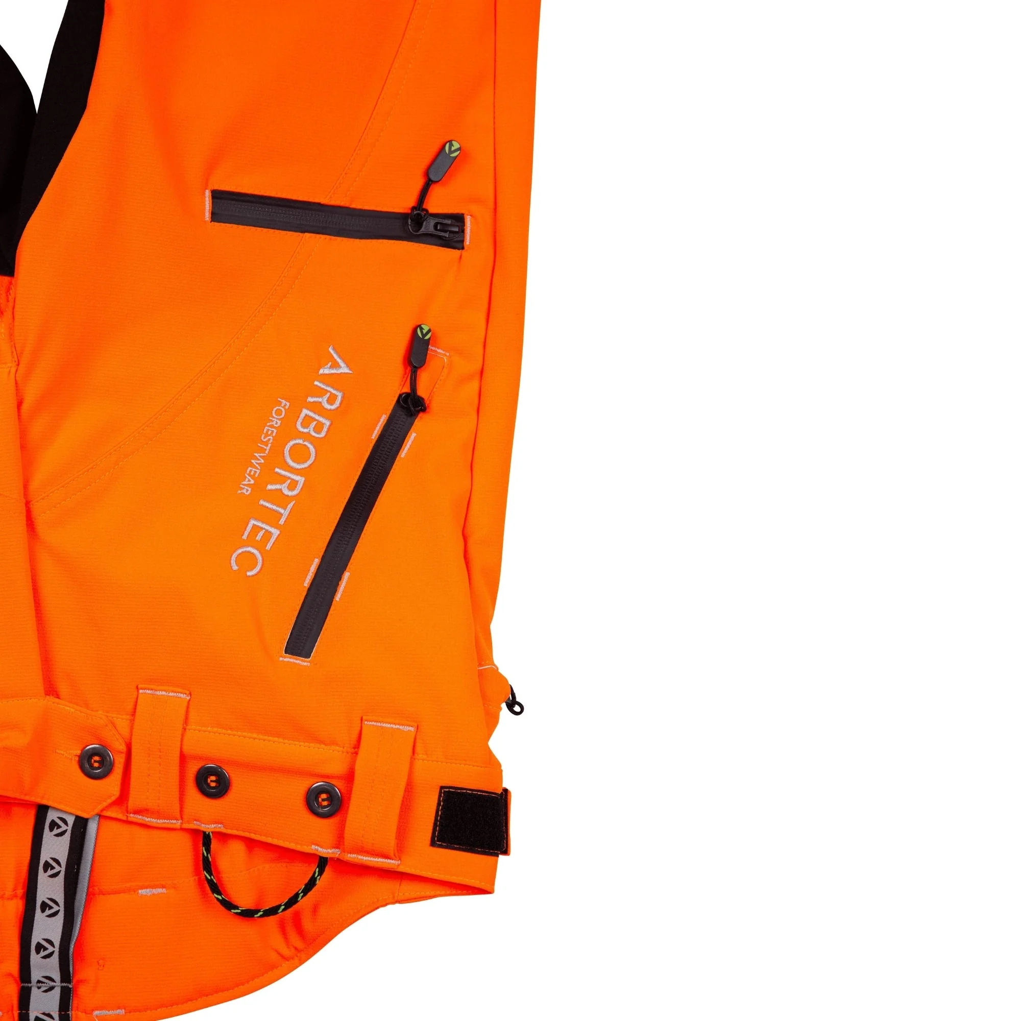 AT4060(US) Breatheflex Pro Chainsaw Pants UL Rated - Hi-Vis Orange - Image 7