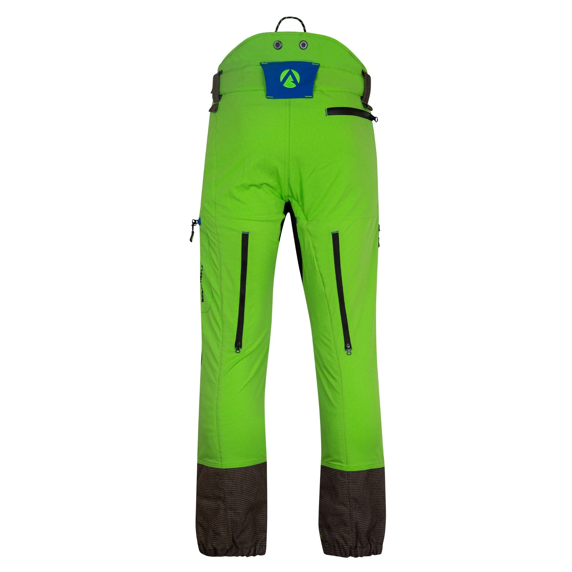 AT4060 Breatheflex Pro Chainsaw Trousers Design A Class 1 - Lime - Image 3