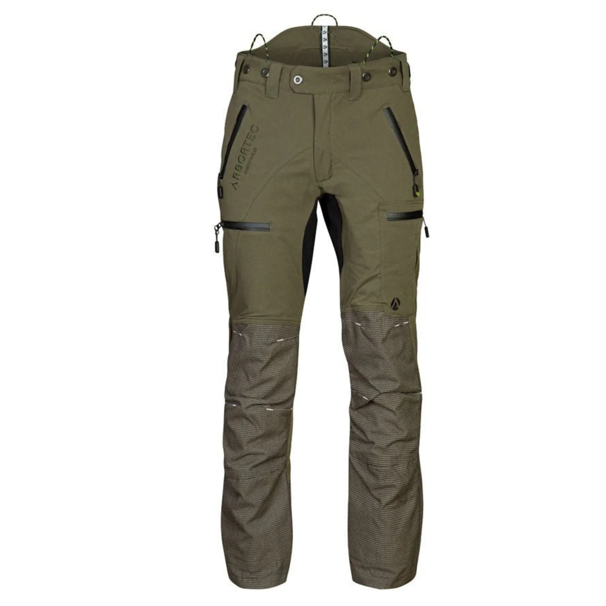 AT4060(US) Breatheflex Pro Chainsaw Pants UL Rated - Olive - Image 5