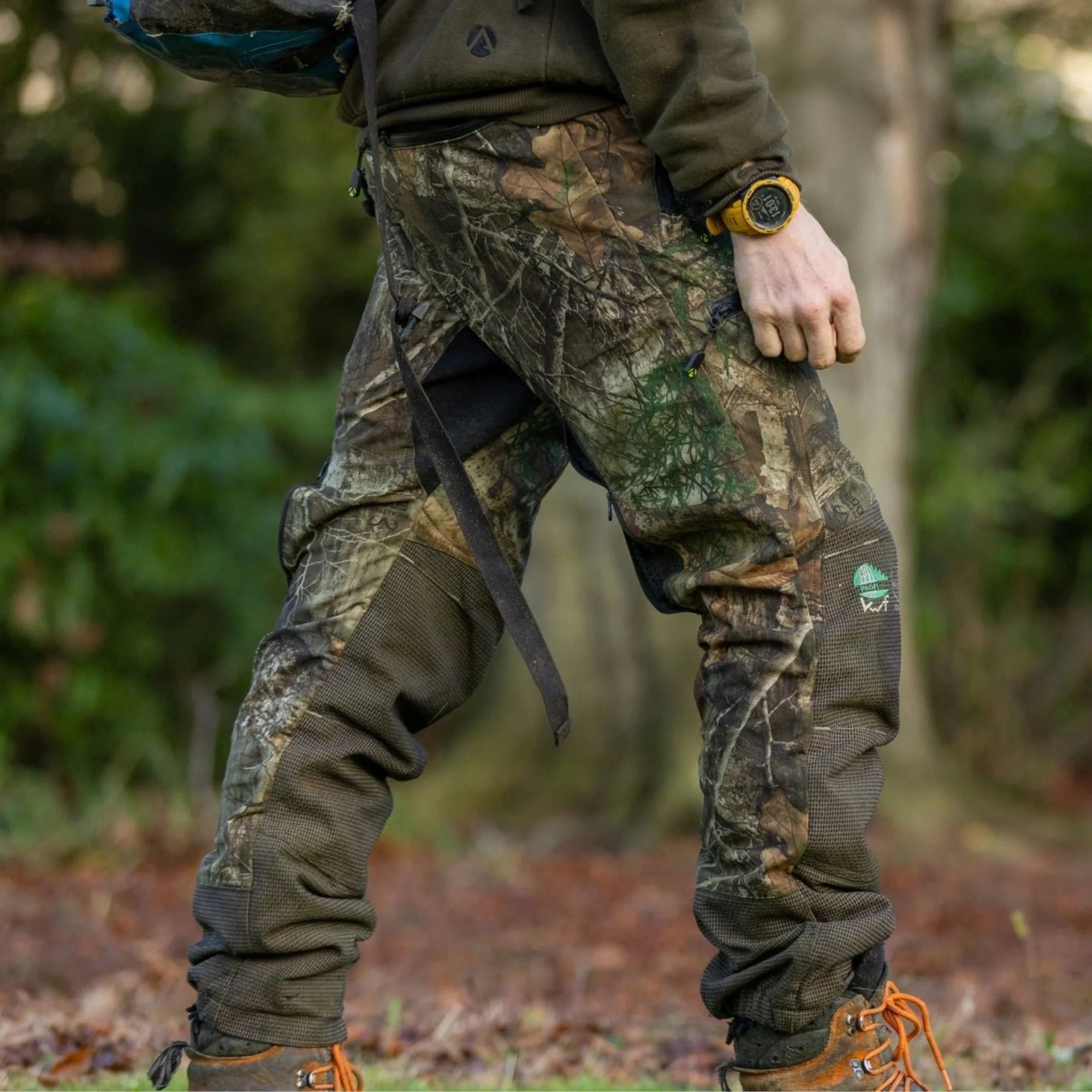 AT4060(US) Breatheflex Pro Realtree Chainsaw Pants UL Rated - Brown - Image 6