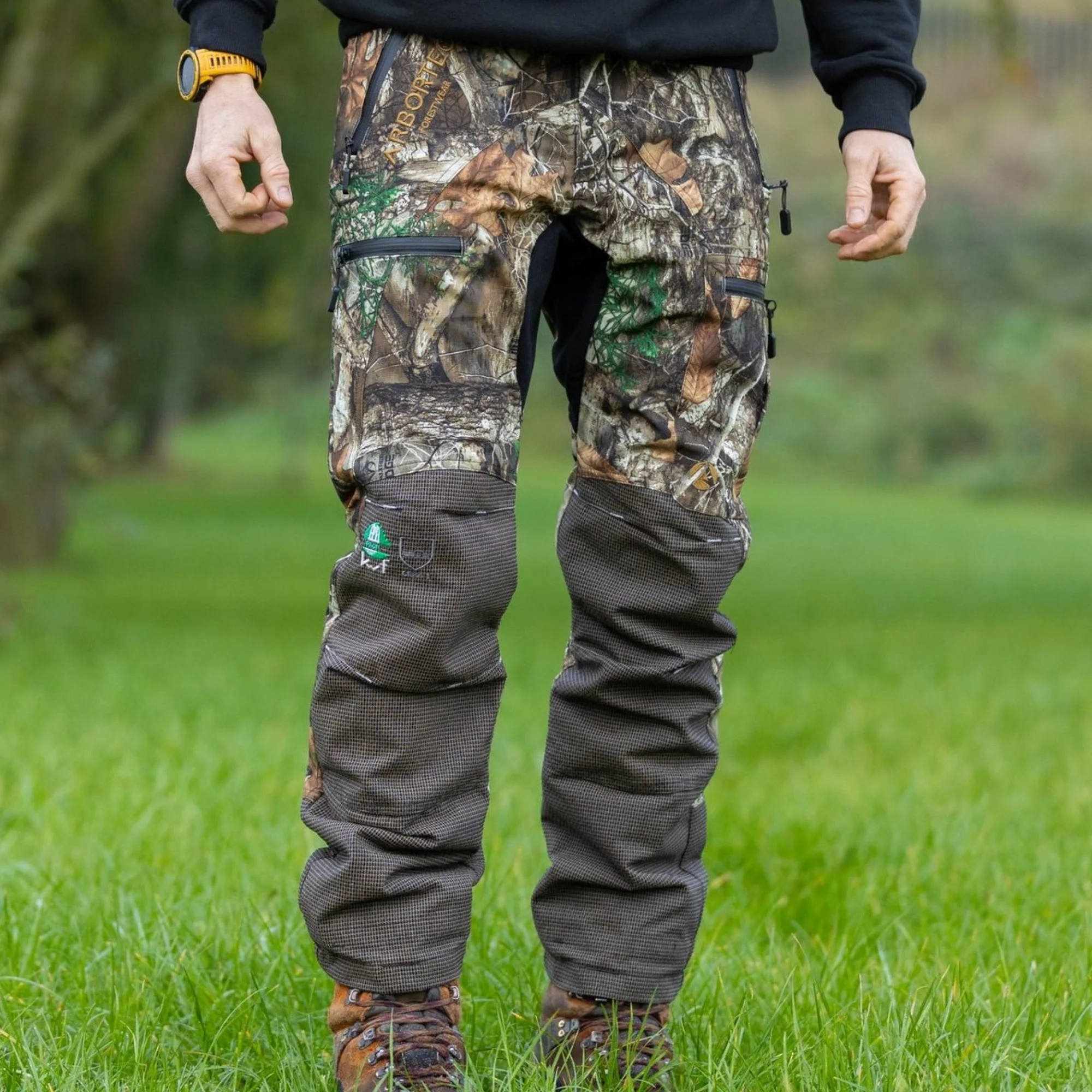 AT4060(US) Breatheflex Pro Realtree Chainsaw Pants UL Rated - Brown - Image 7