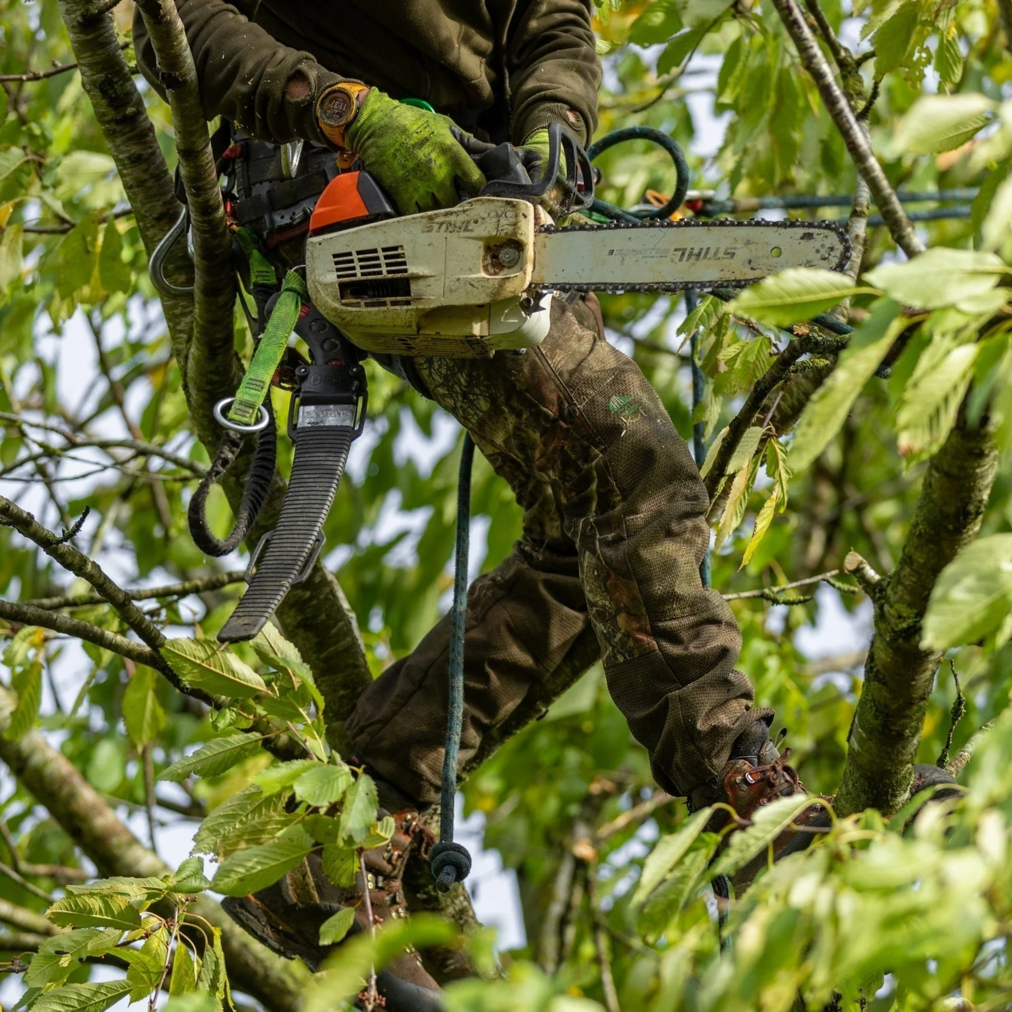 AT4060(US) Breatheflex Pro Realtree Chainsaw Pants UL Rated - Brown - Image 8