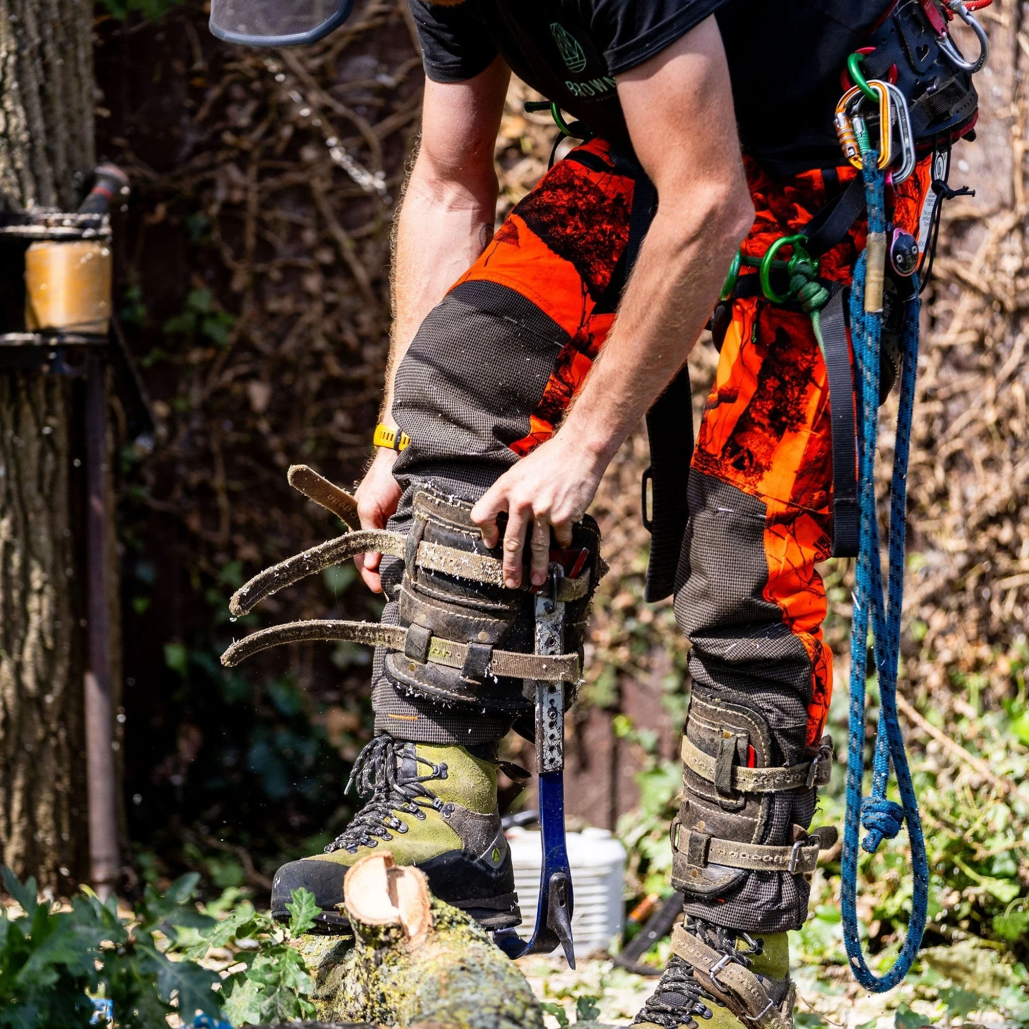 AT4060(US)- Breatheflex Pro Realtree Chainsaw Pants UL Rated - Orange - Image 13