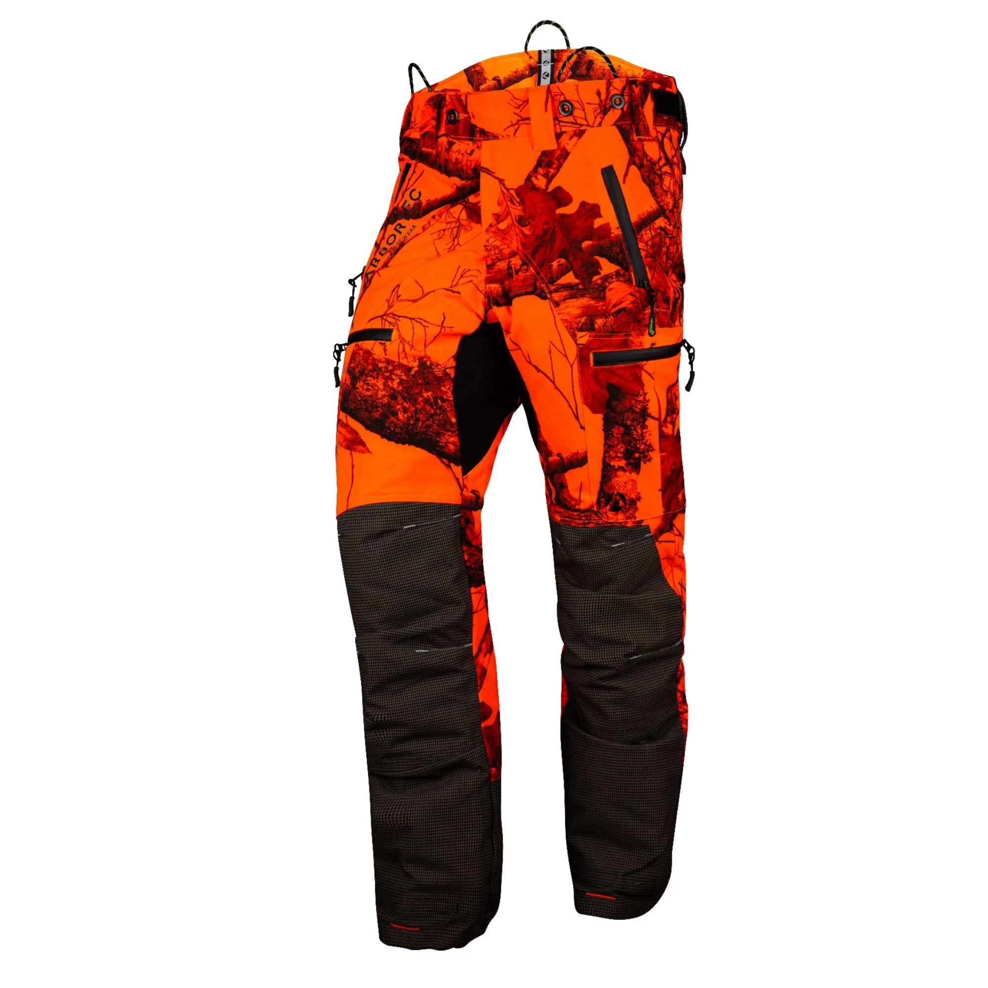 AT4060(US)- Breatheflex Pro Realtree Chainsaw Pants UL Rated - Orange - Image 3