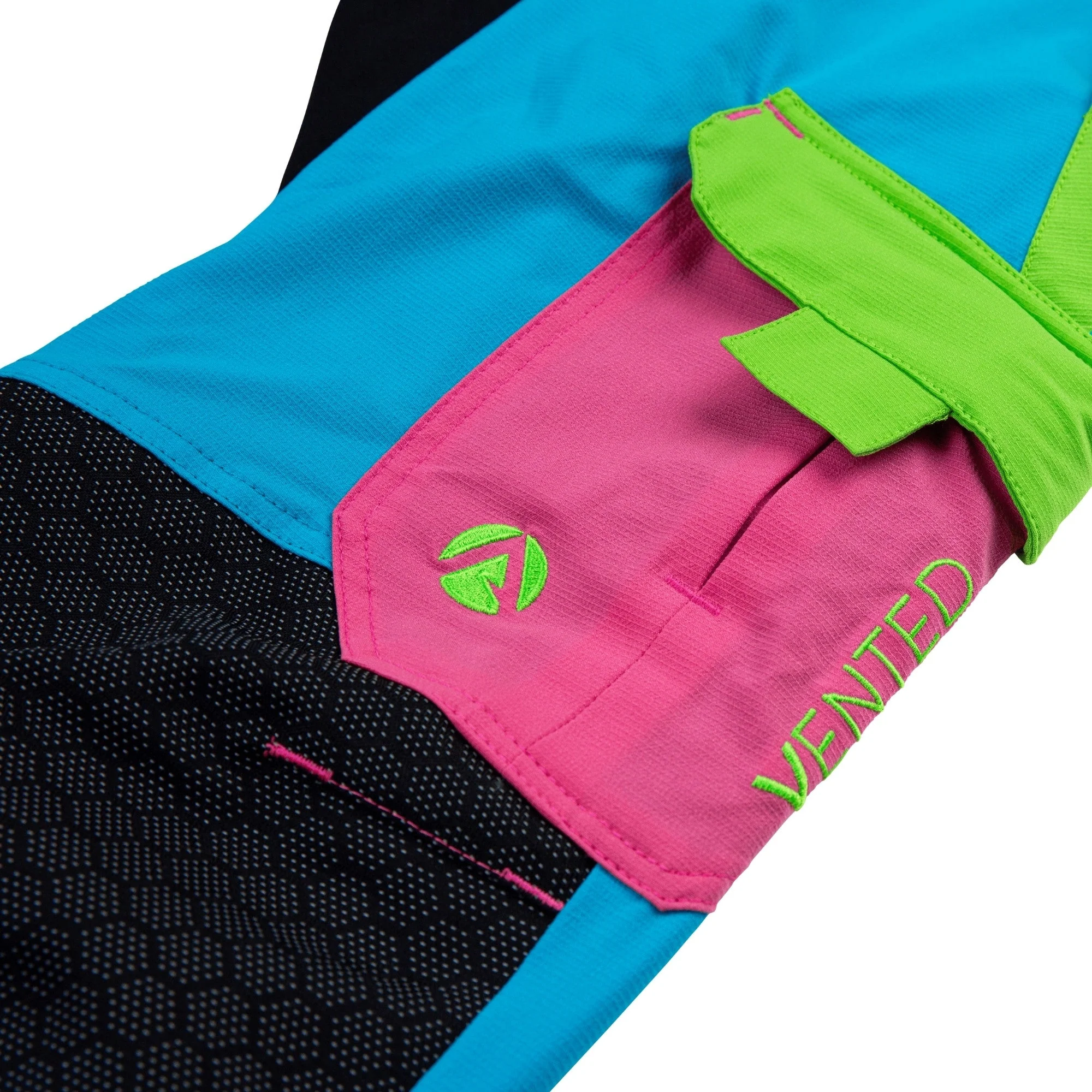 AT4062(EU) Arbortec Vented Chainsaw Trousers Design A Class 1 - Aqua Multi - Image 11