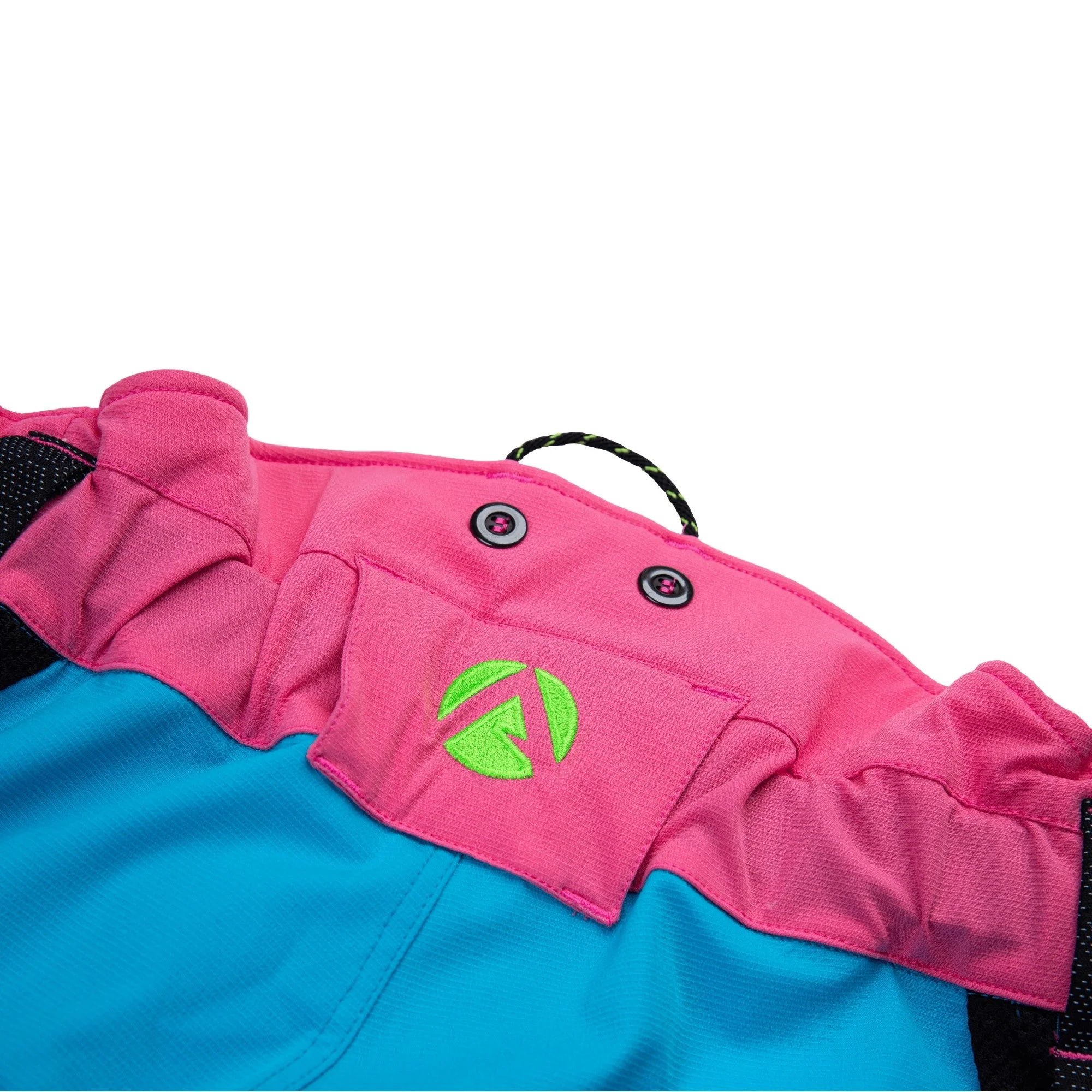 AT4062(EU) Arbortec Vented Chainsaw Trousers Design A Class 1 - Aqua Multi - Image 8