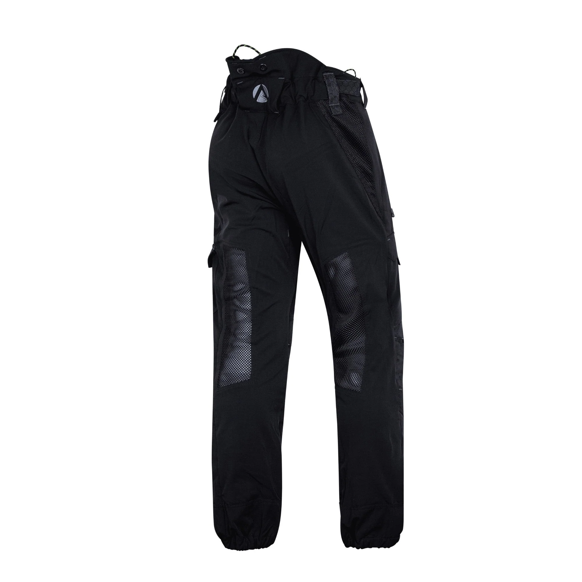 AT4062(EU) Arbortec Vented Chainsaw Trousers Design A Class 1 - Black - Image 5