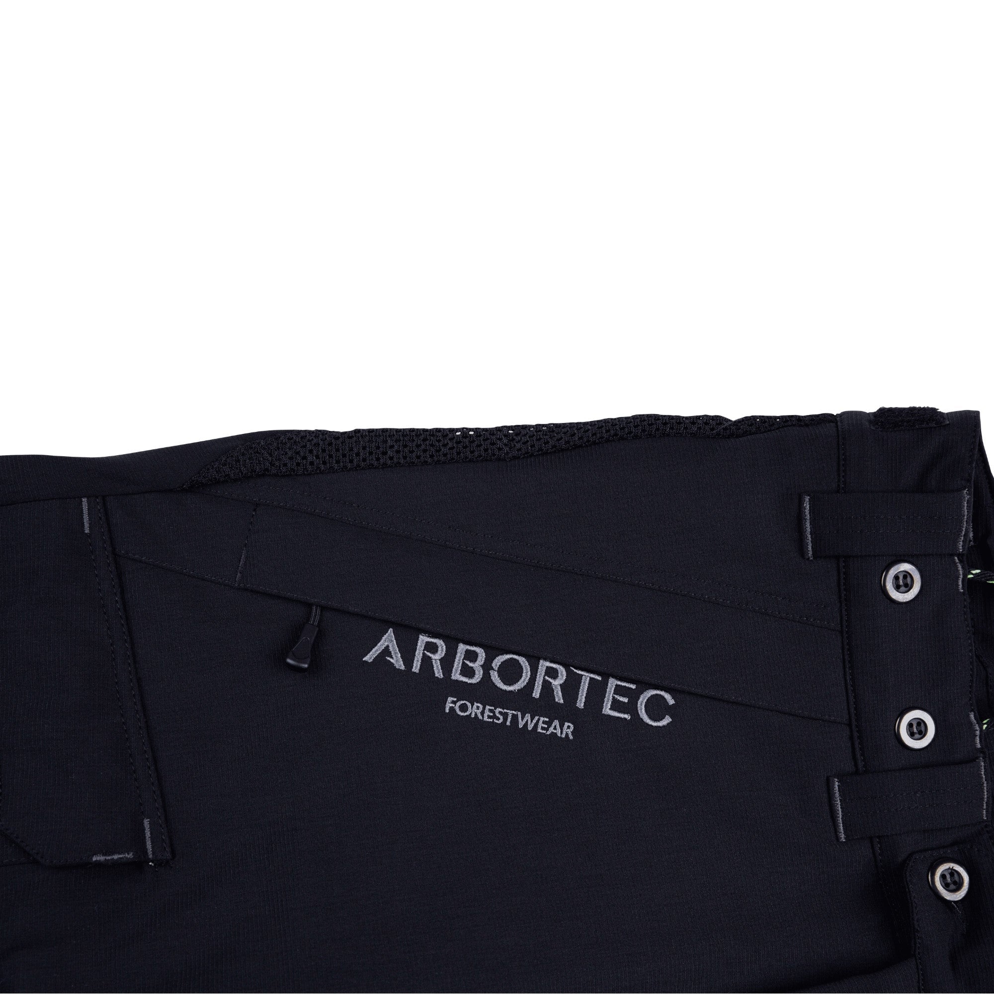AT4062(EU) Arbortec Vented Chainsaw Trousers Design A Class 1 - Black - Image 9