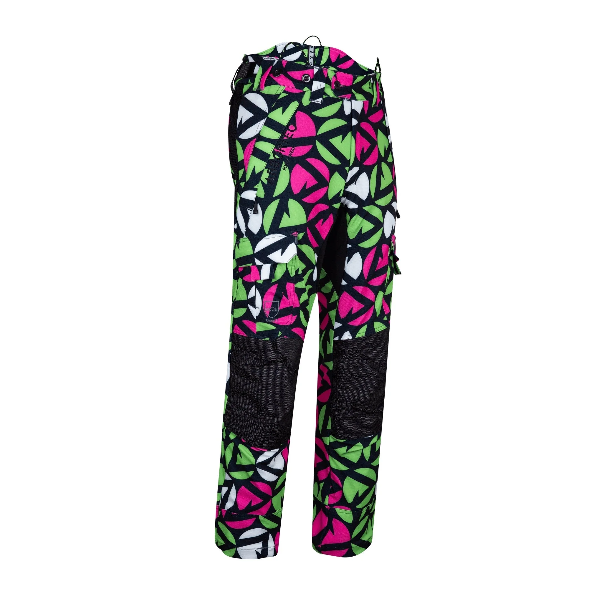 AT4062(EU) Arbortec Vented Chainsaw Trousers Design A Class 1 - Icon Multi - Image 3
