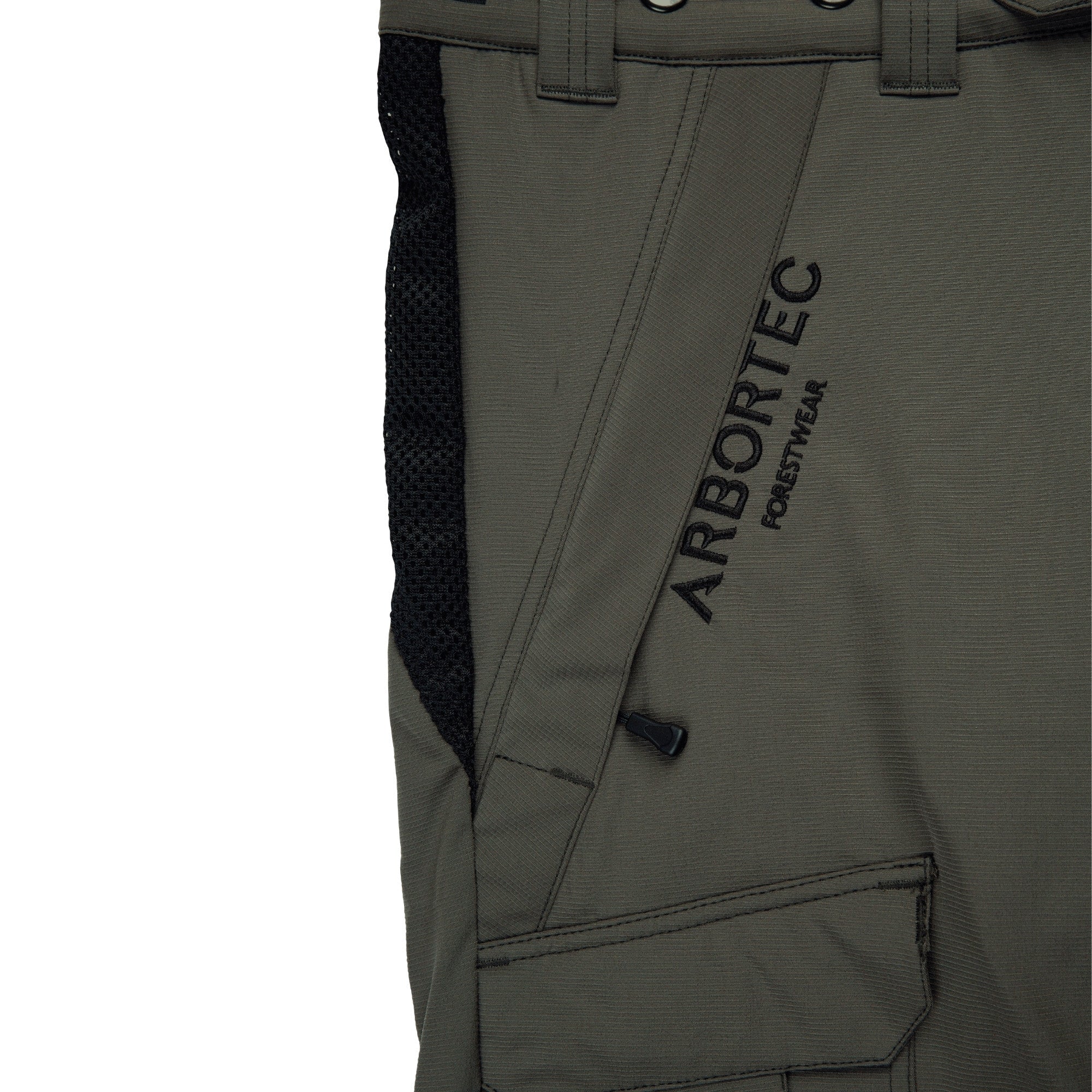 AT4062(EU) Arbortec Vented Chainsaw Trousers Design A Class 1 - Olive - Image 9