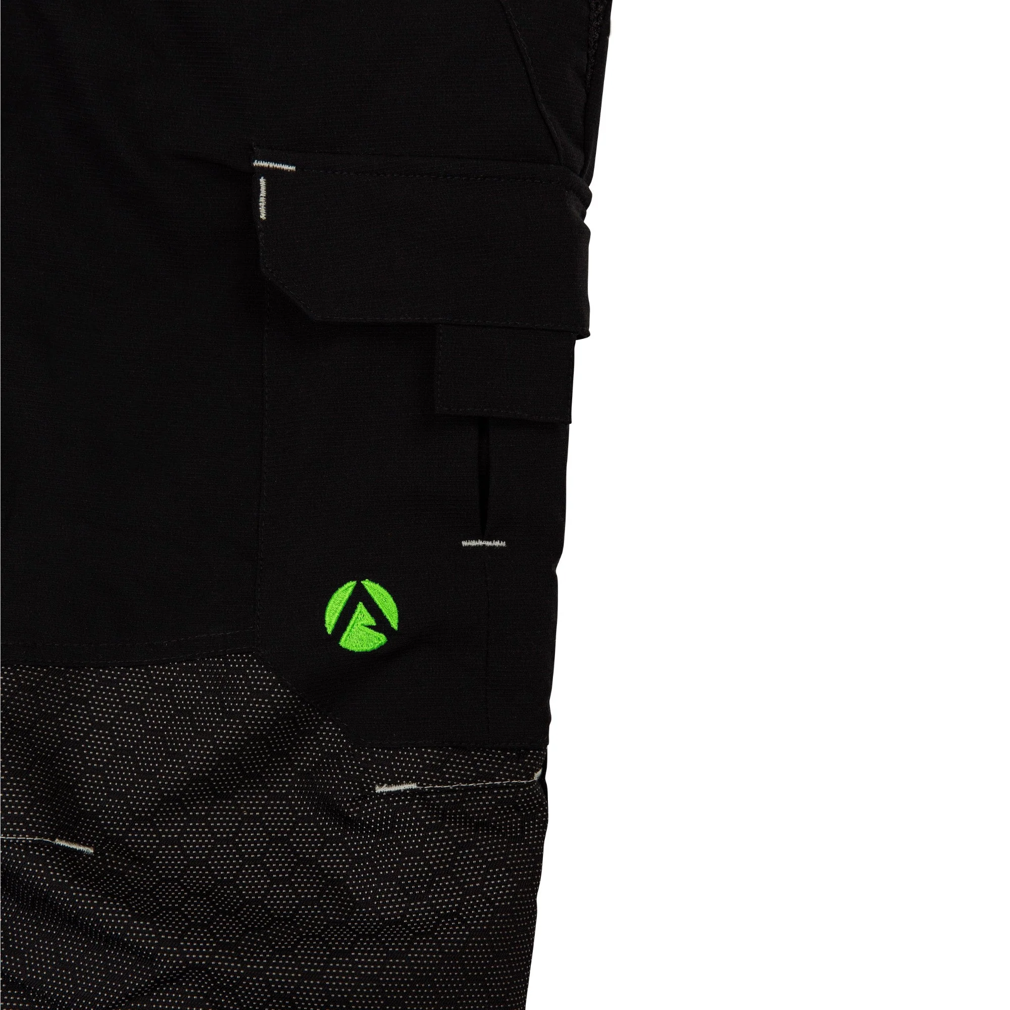 AT4062(US) Arbortec Vented Chainsaw Pants UL Rated - Black - Image 7