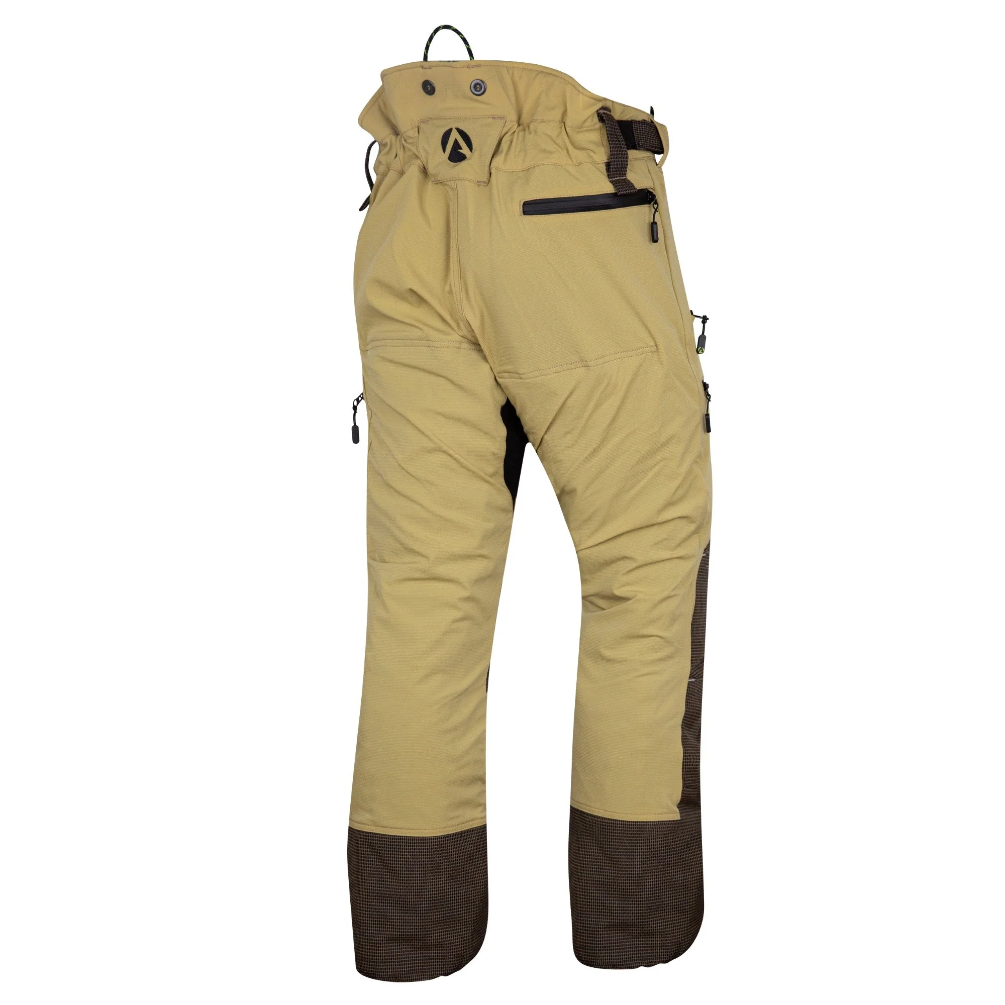 AT4070 Breatheflex Pro Chainsaw Trousers Design C Class 1 - Beige - Image 4
