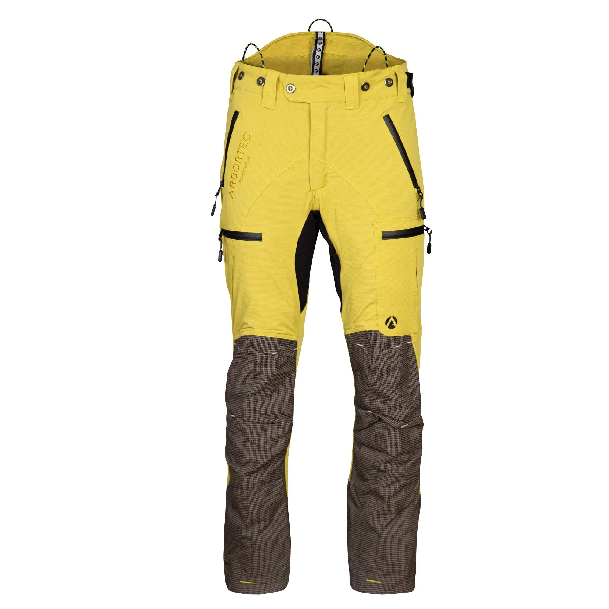 AT4060 Breatheflex Pro Chainsaw Trousers Design A Class 1 - Citrine - Image 3
