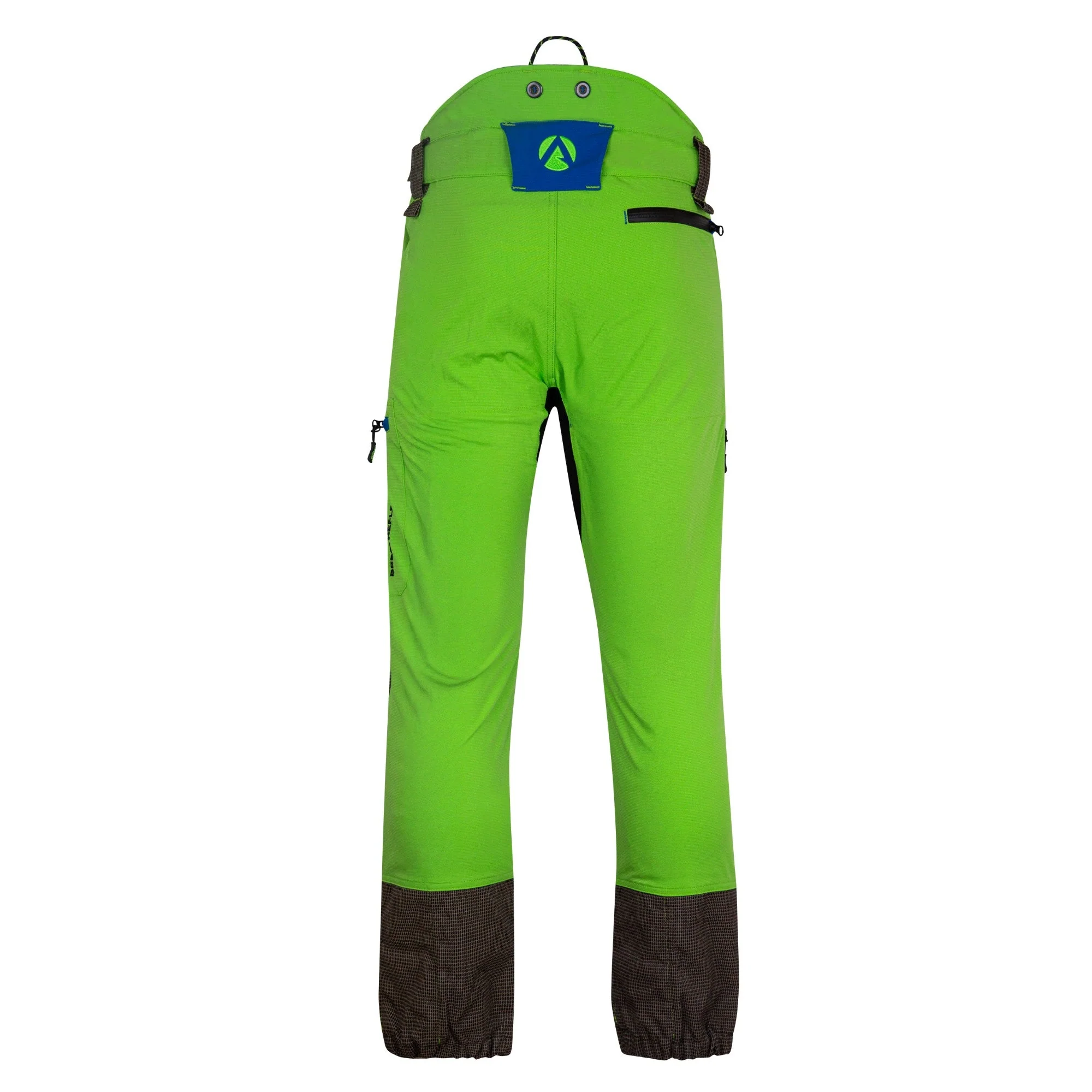 AT4070 Breatheflex Pro Chainsaw Trousers Design C Class 1 - Lime - Image 2