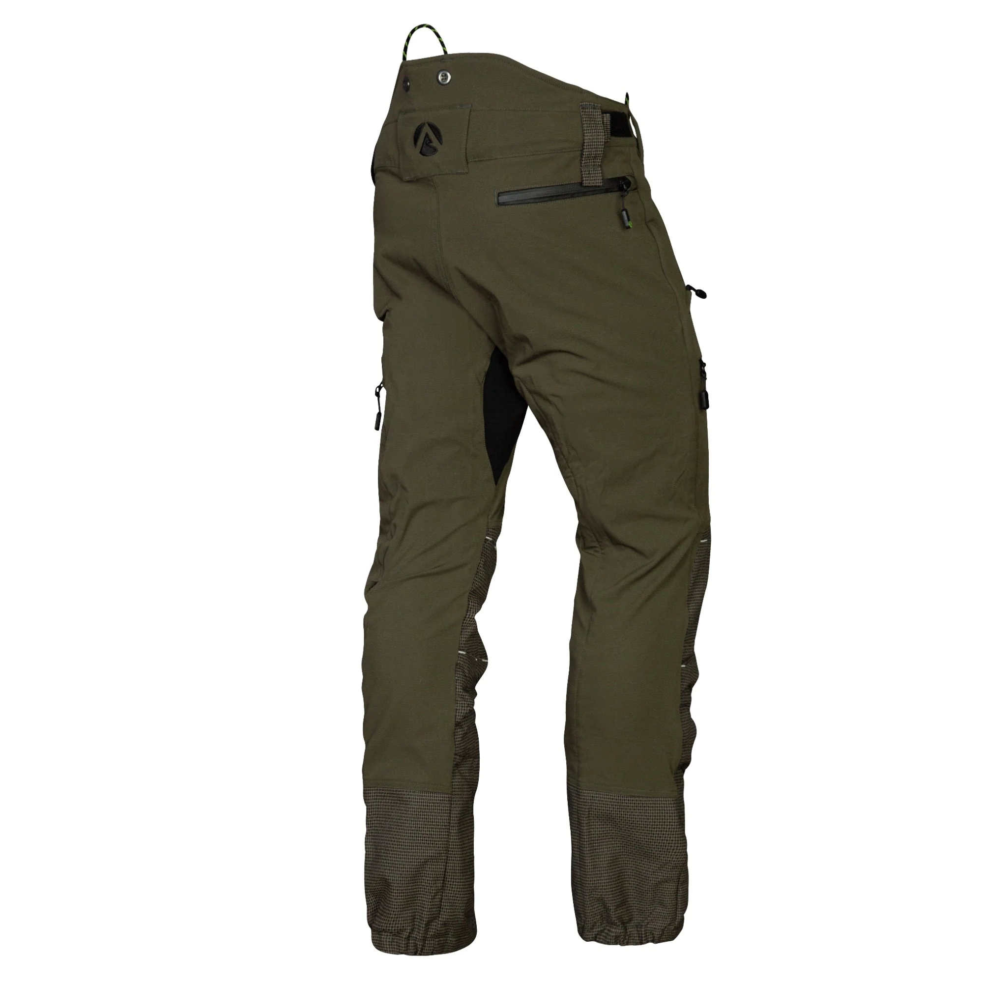 AT4070 Breatheflex Pro Chainsaw Trousers Design C Class 1 - Olive - Image 3