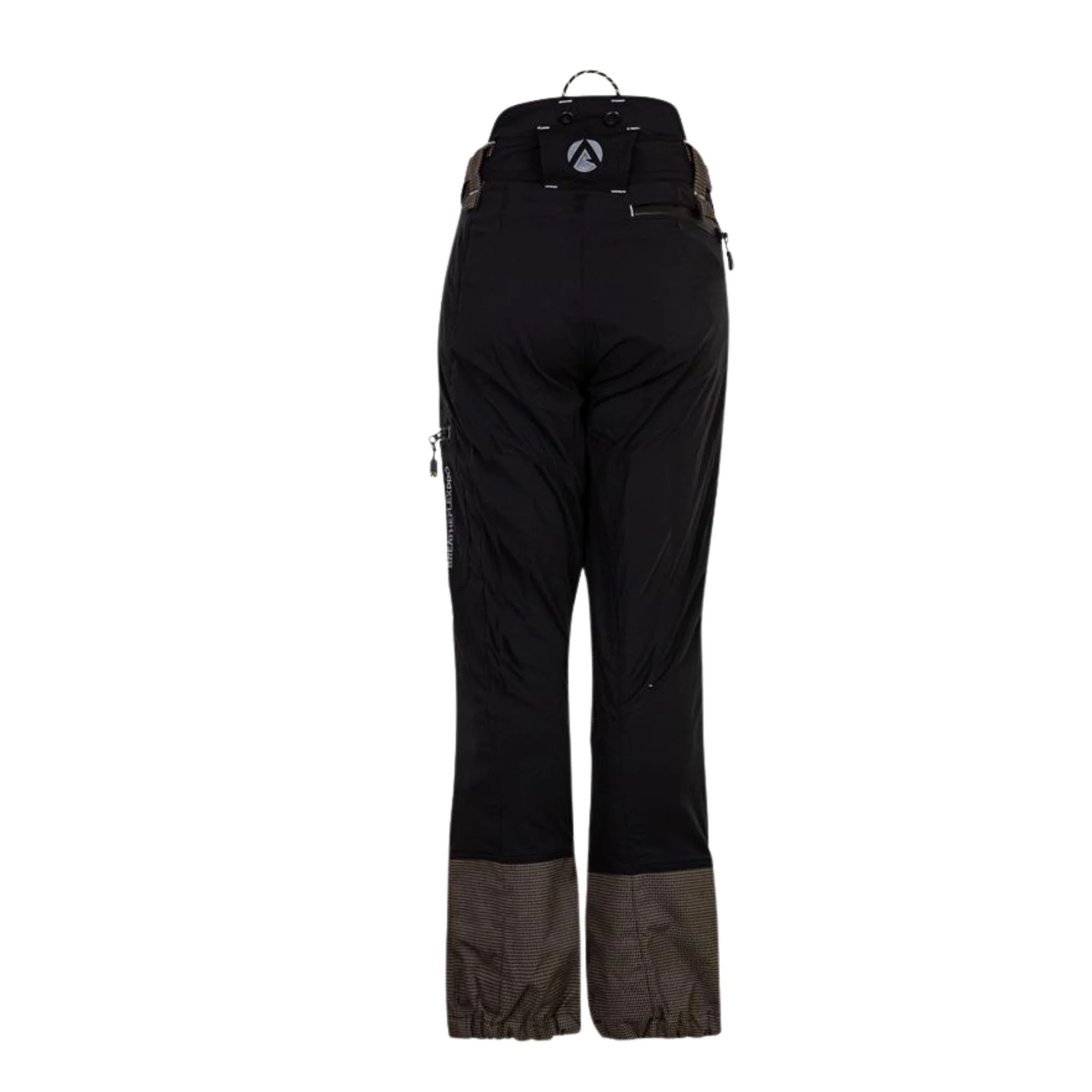 AT4070(F) Breatheflex Pro Women's Chainsaw Trousers Class 1 / Design C - Black - Image 3