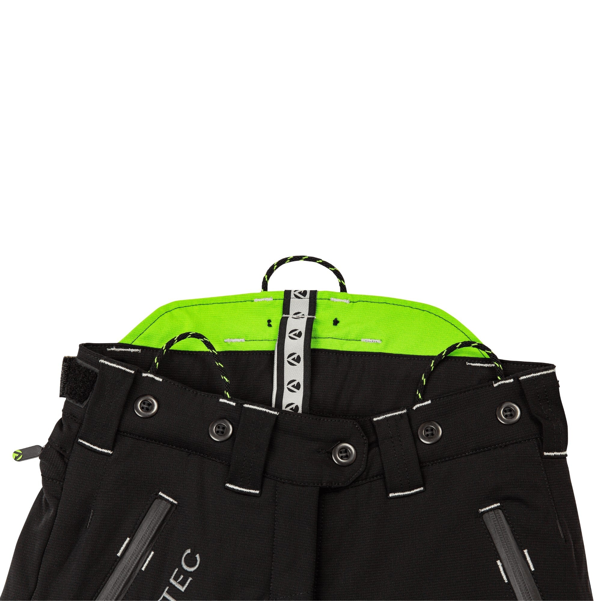 AT4060(F) Breatheflex Pro Women's Chainsaw Trousers Class 1 / Design A - Black - Image 7