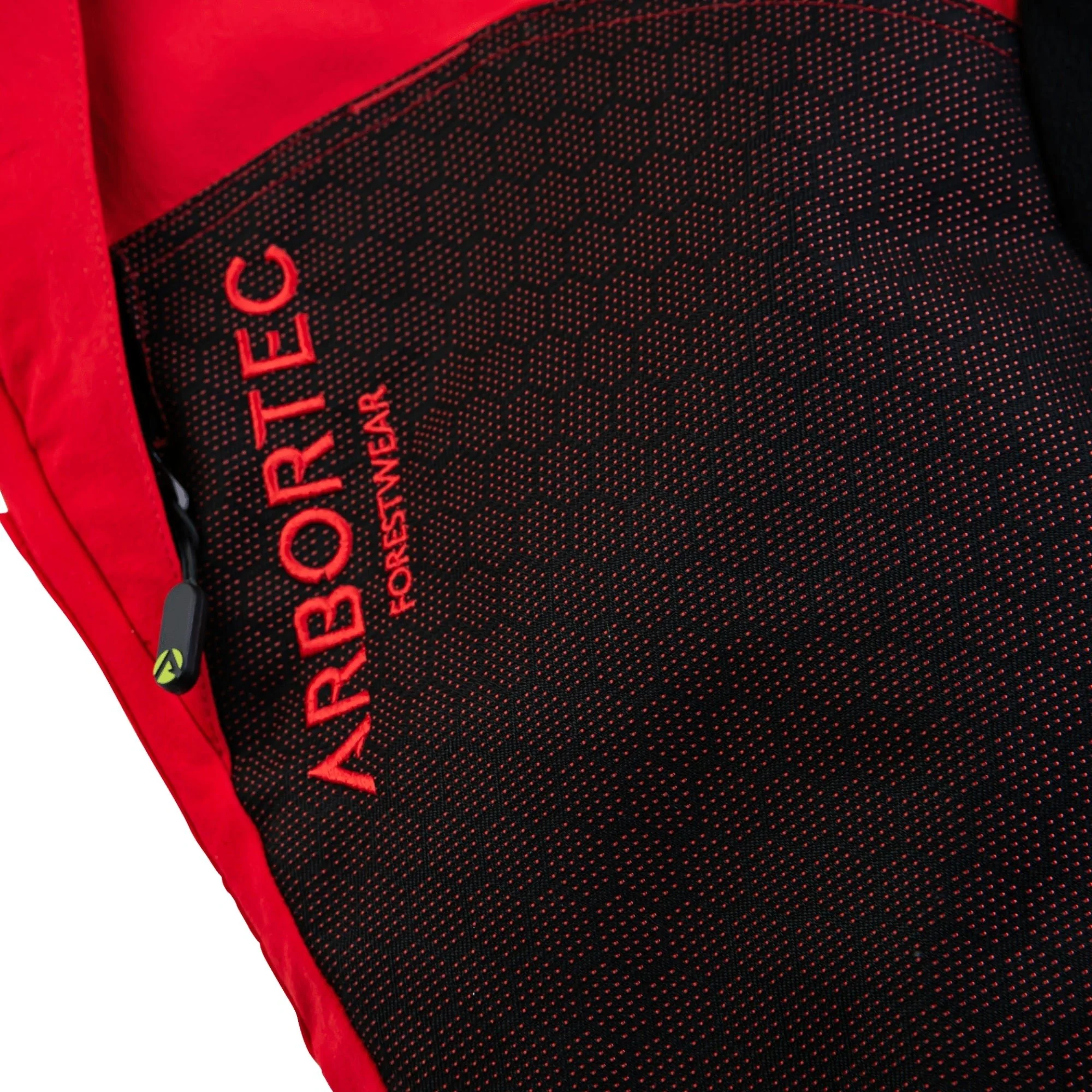 AT4080 - Arbortec Deep Forest Chainsaw Trousers Design A/Class 1 - Red - Image 7