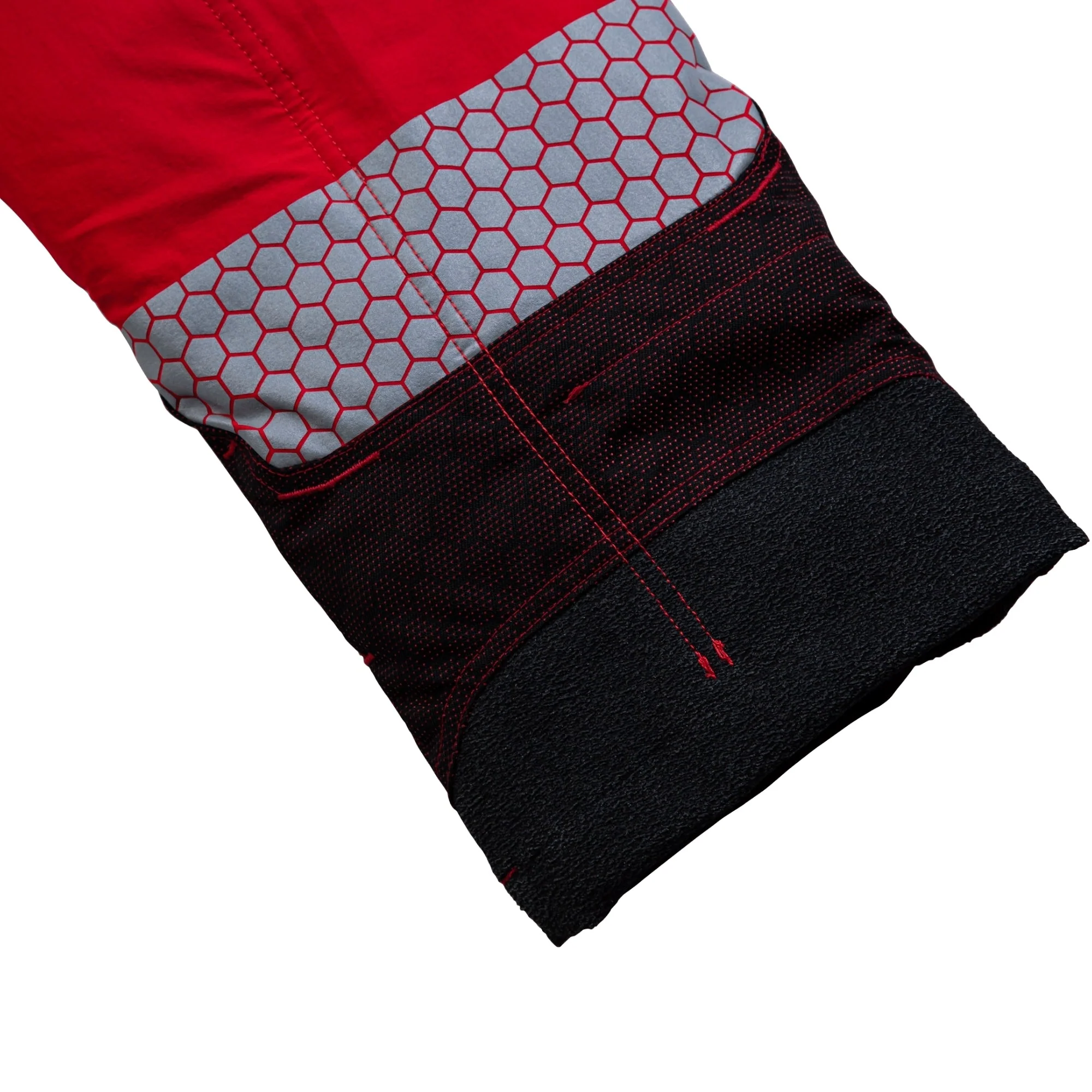 AT4090 - Arbortec Deep Forest Chainsaw Trousers Design C/Class 1 - Red - Image 7