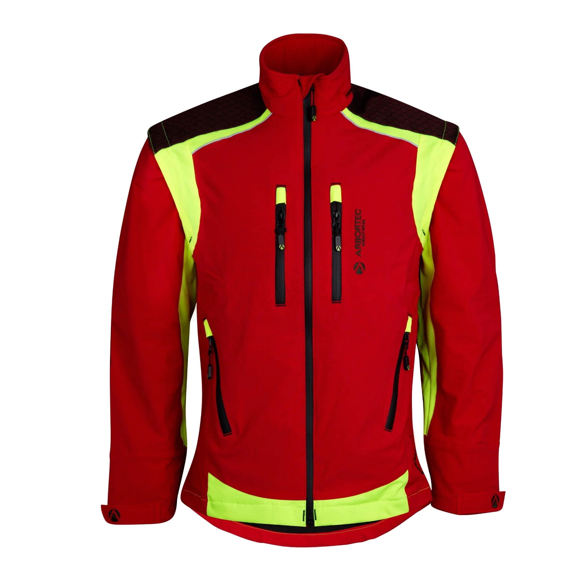 AT4101 Breatheflex Pro Freestyle Work Jacket - Red - Image 3