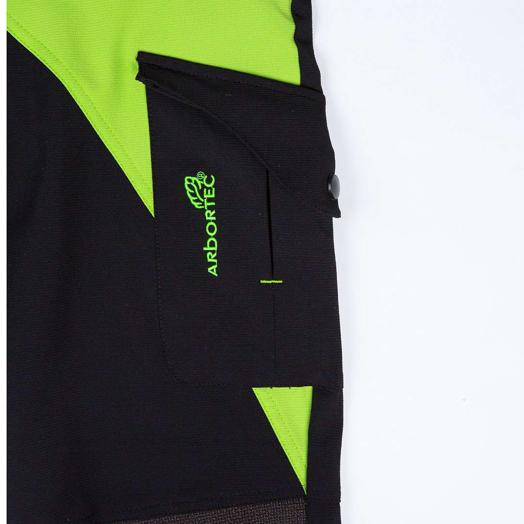 AT4195 Arborflex Mid Range Skins Work Trousers - Lime - Image 6