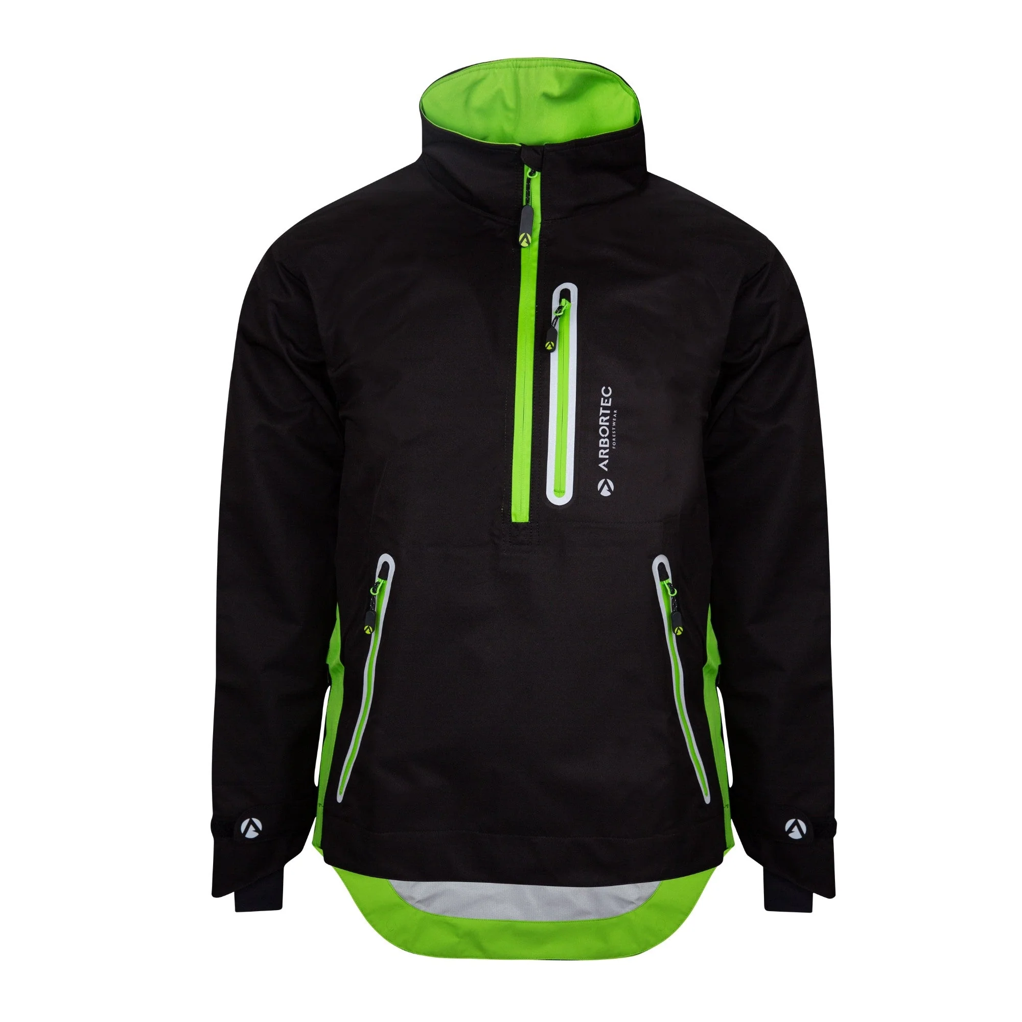 AT4400 Half Zip Waterproof Jacket - Black - Image 4