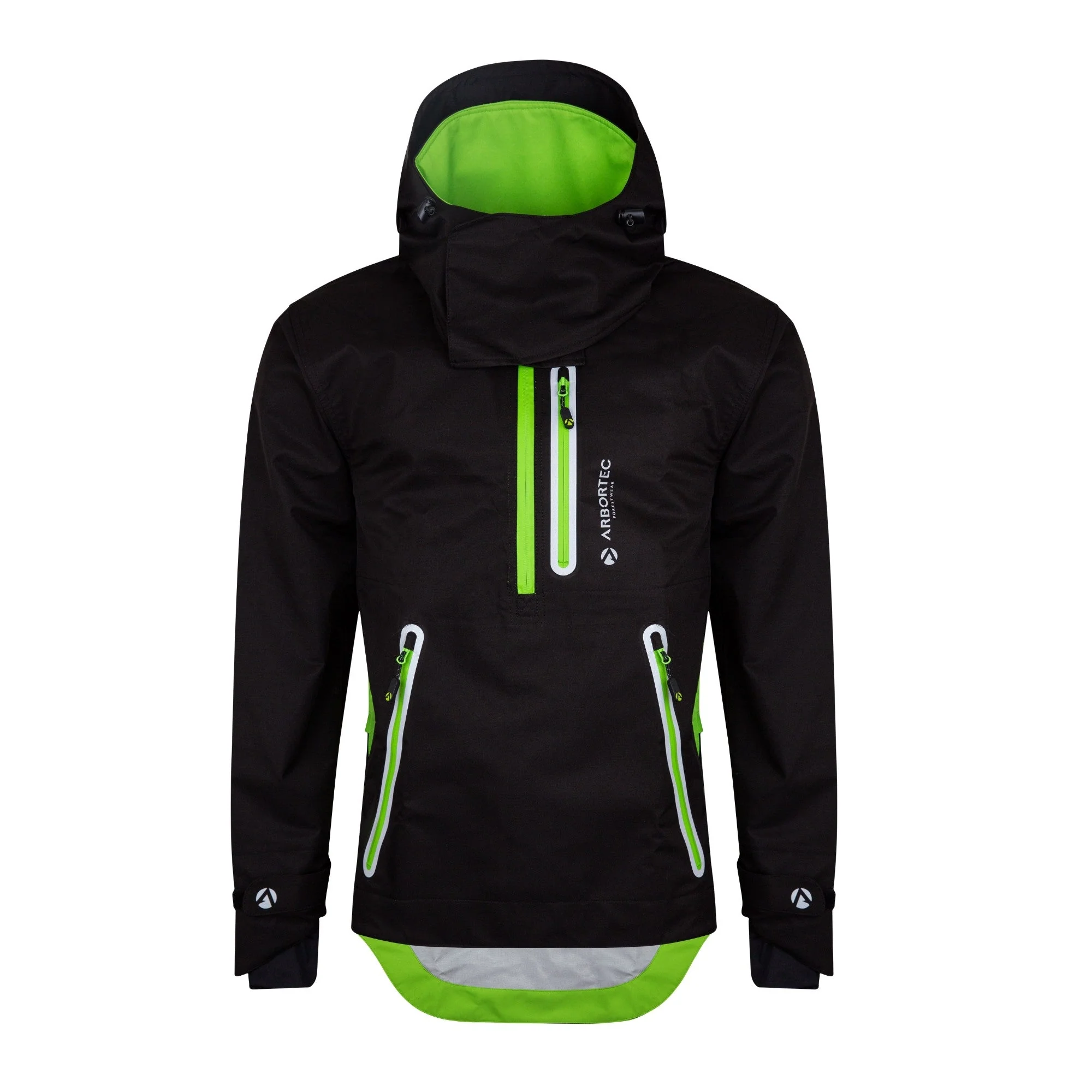 AT4400 Half Zip Waterproof Jacket - Black - Image 5