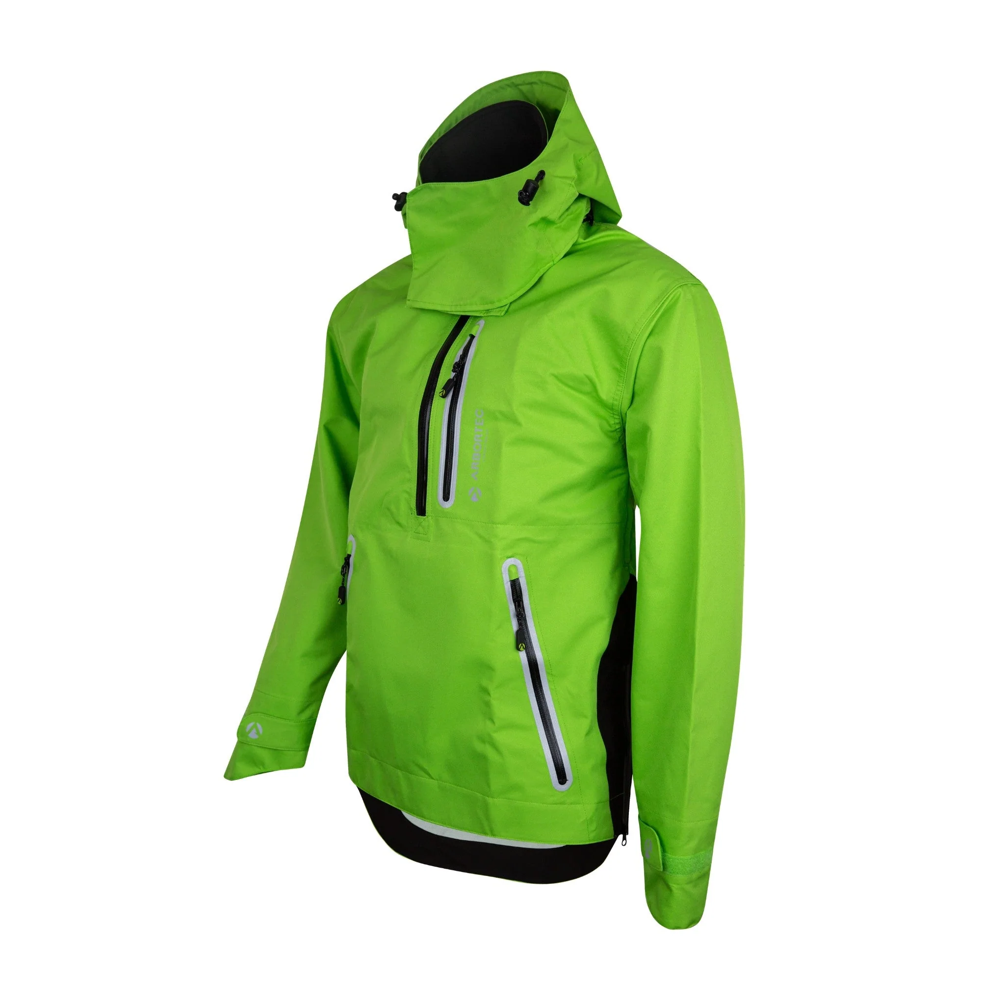 AT4400 Half Zip Waterproof Jacket - Lime - Image 6